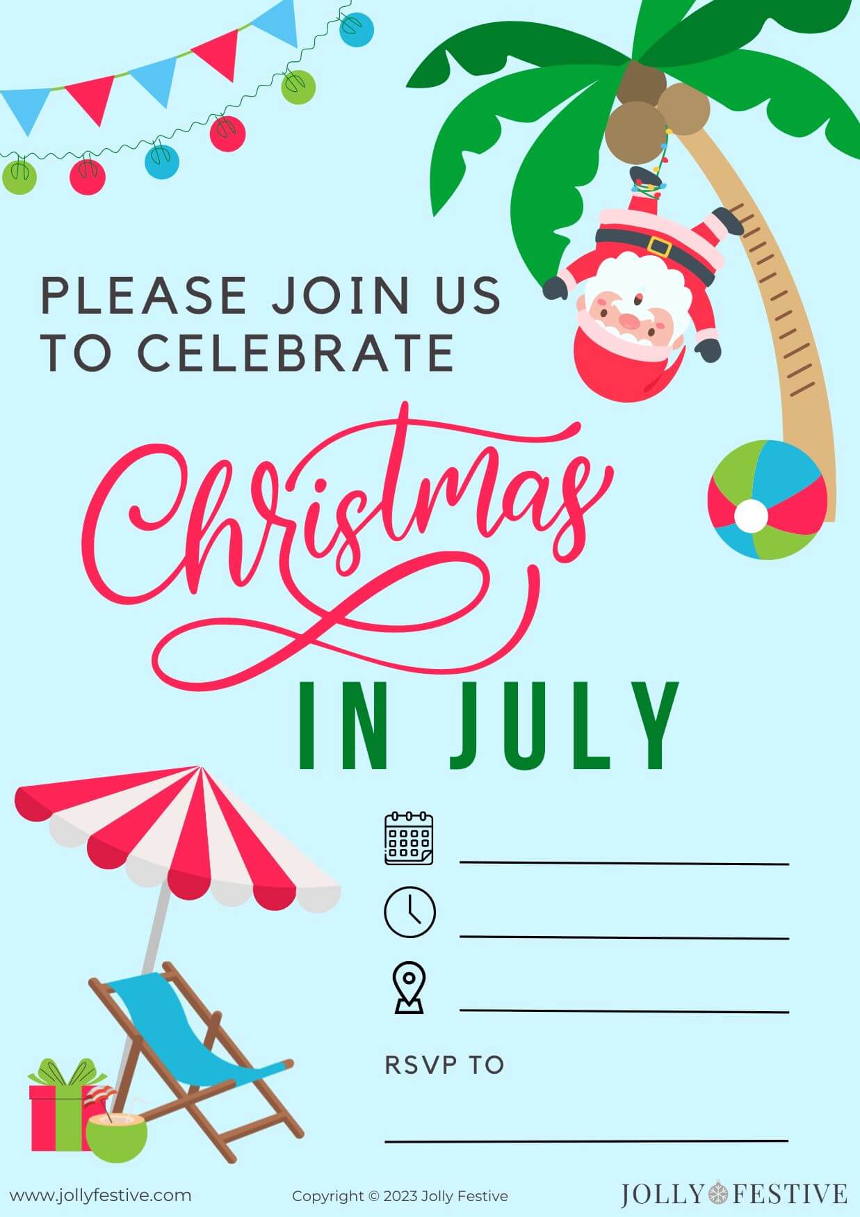 Christmas In July Decoration Ideas