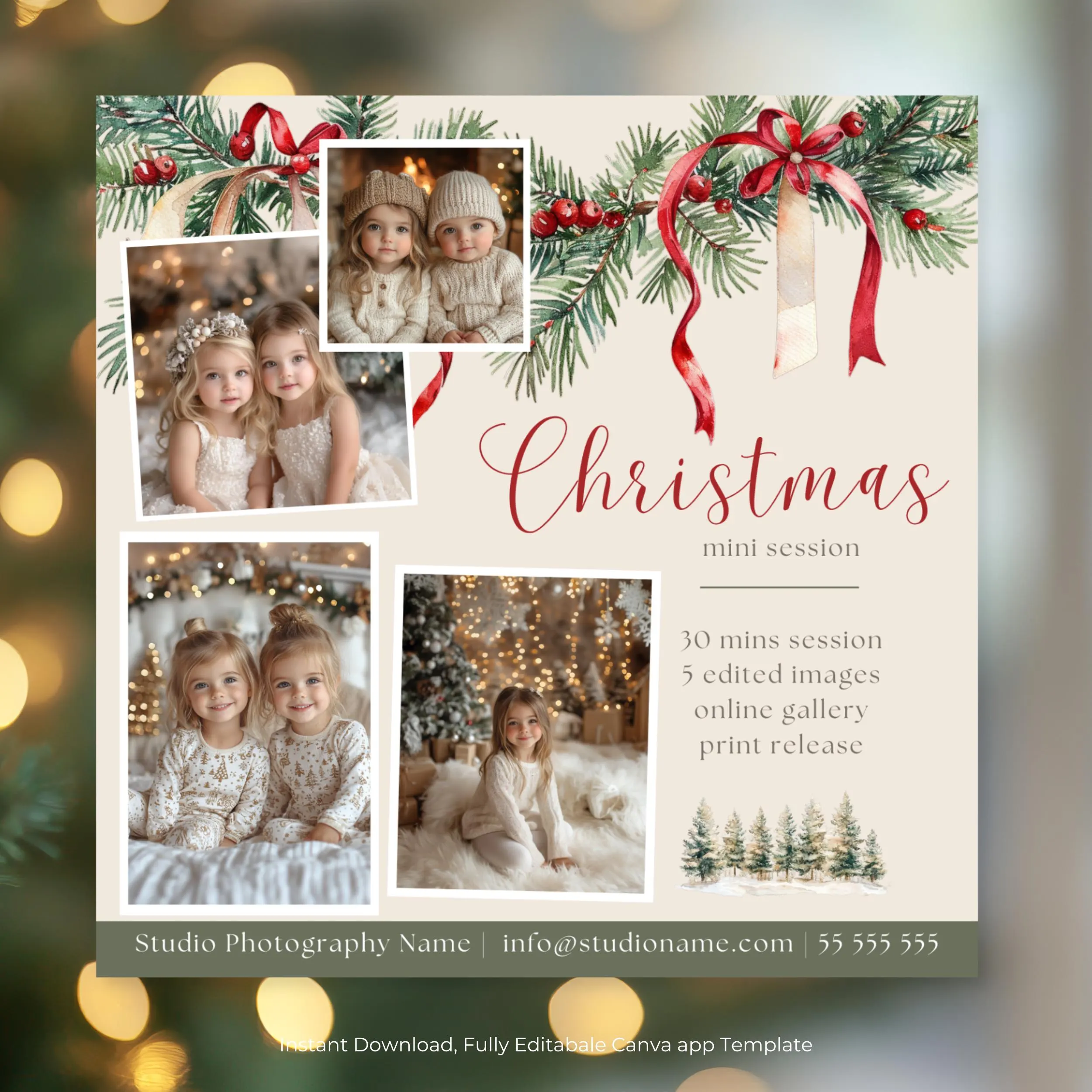 Christmas In July Flyer Templates