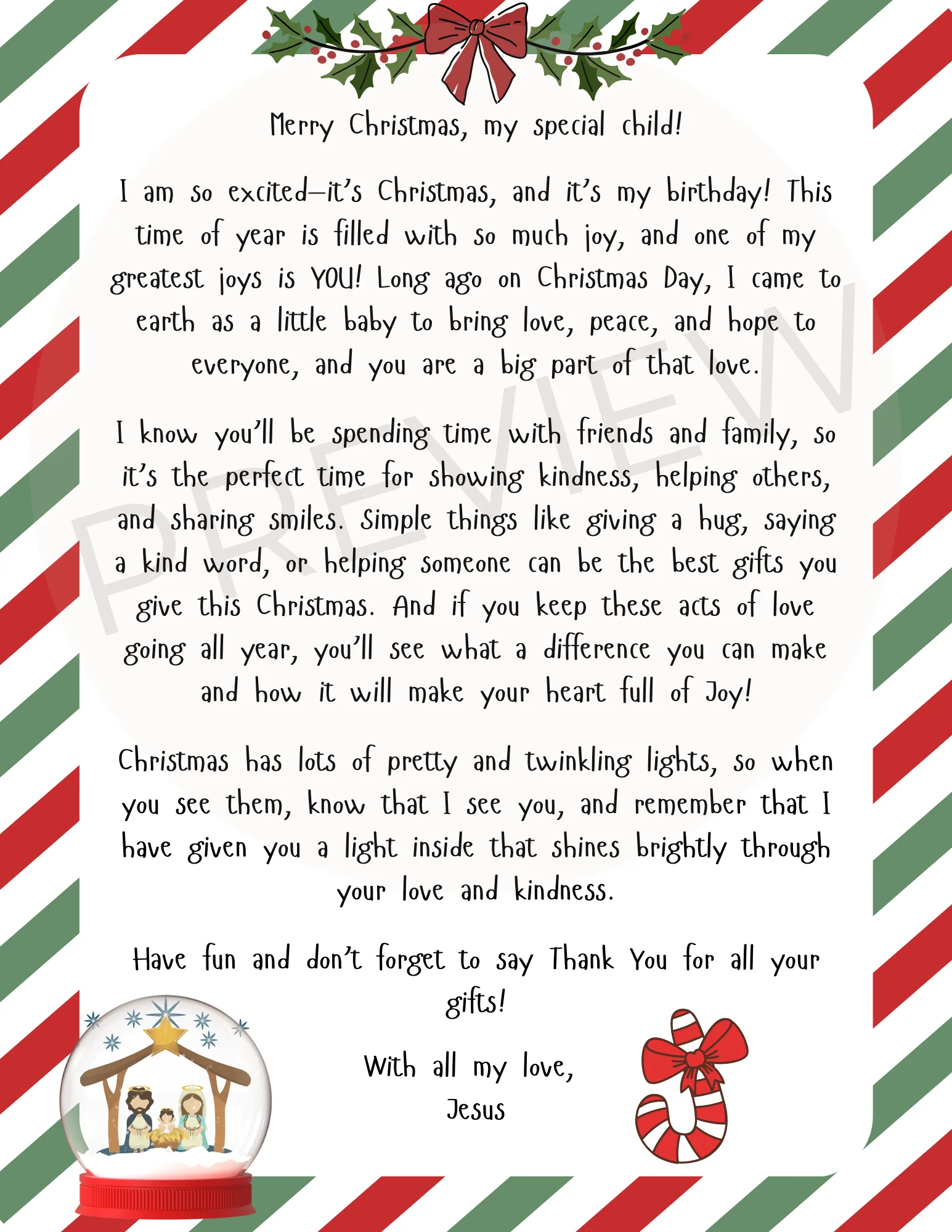 christian christmas letter template christian christmas letter template