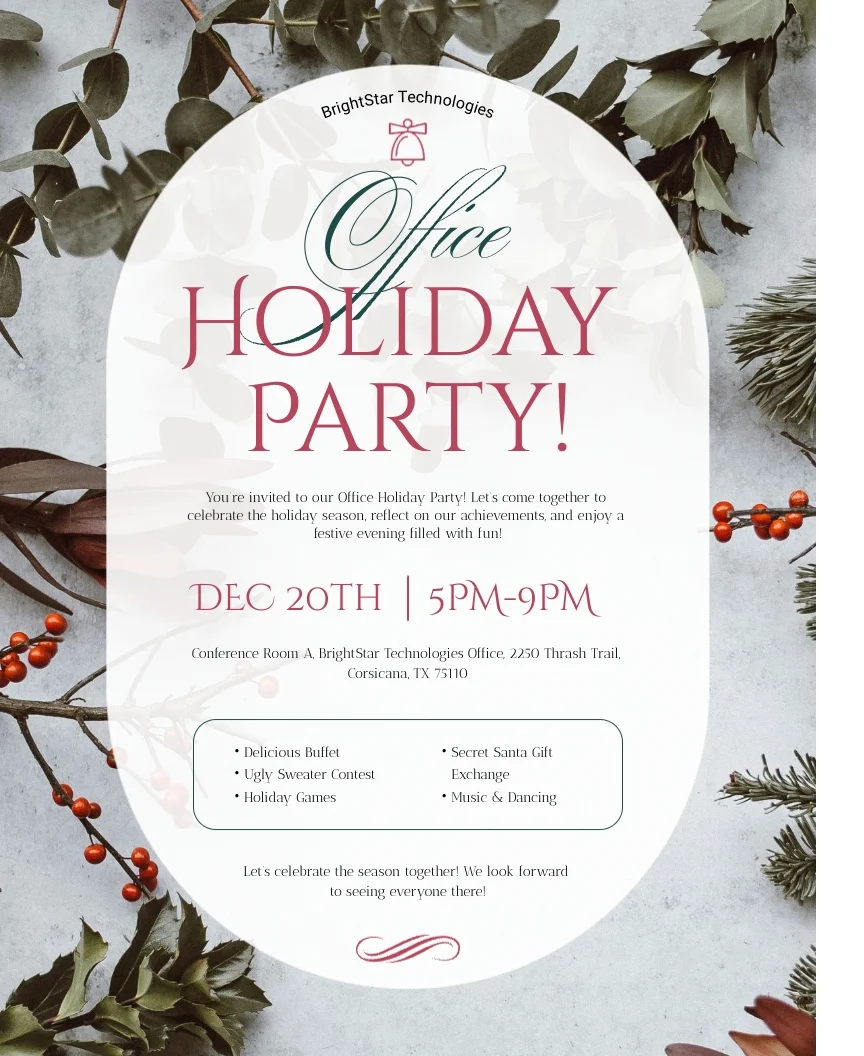 Christmas Party Flyer 1425293926 Christmas Party Flyer 1425293926