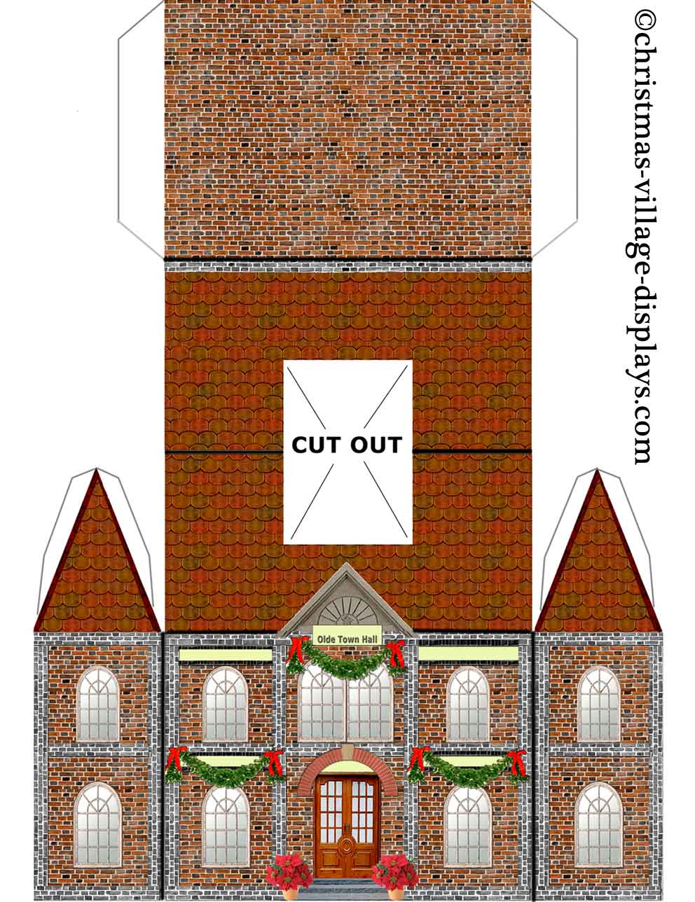 Christmas Printable Houses