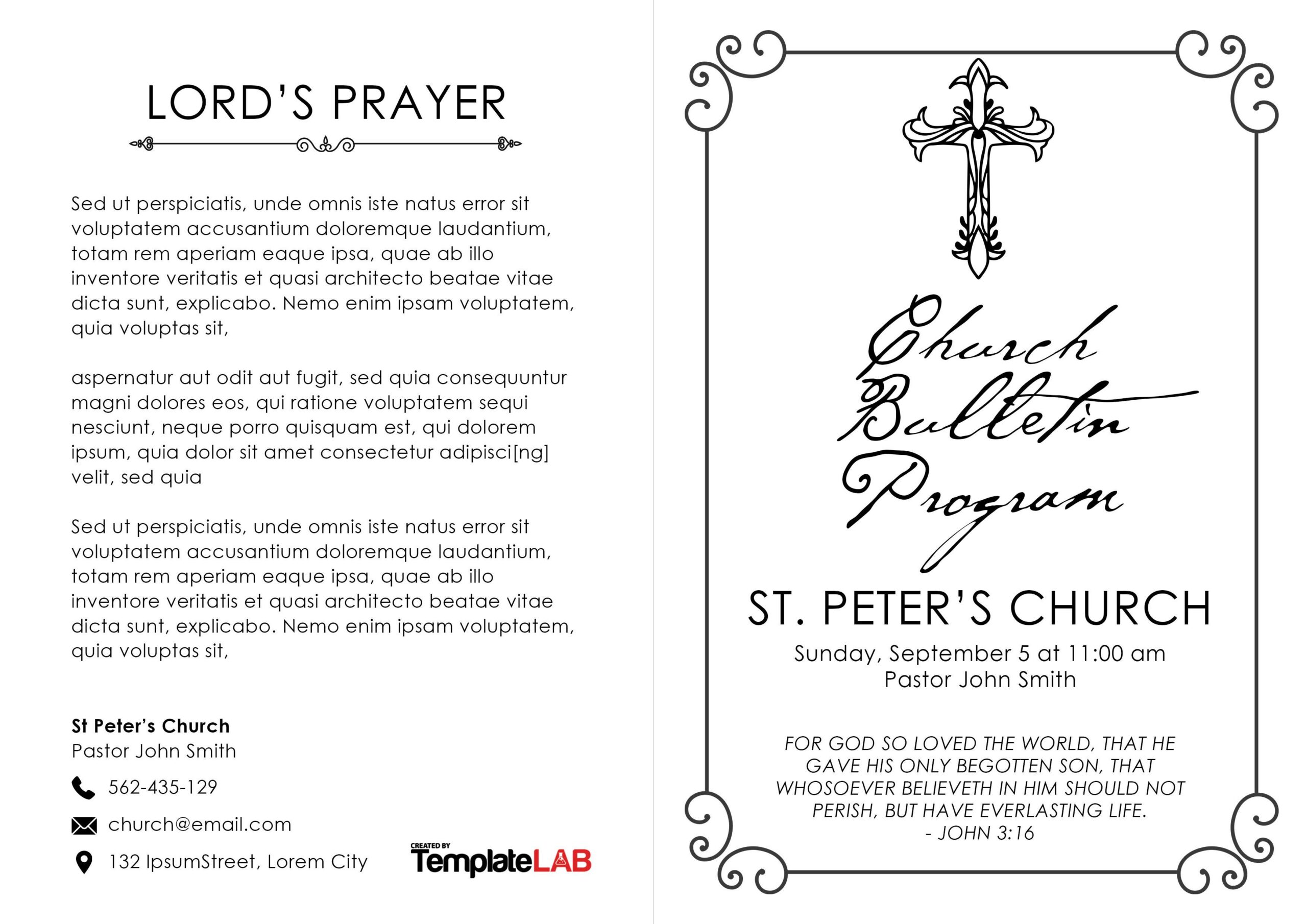 Church Bulletins