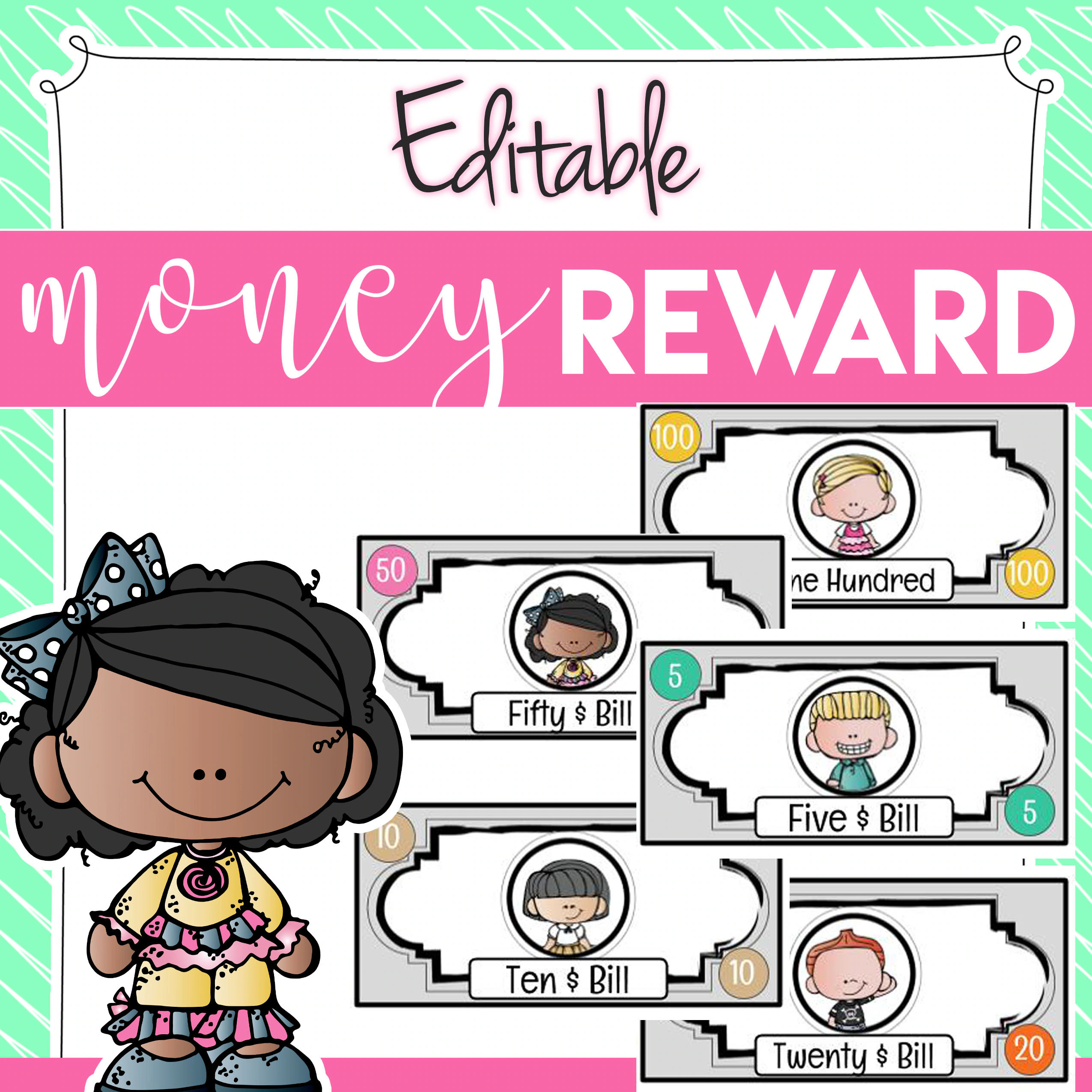 Classroom Money Template Fake Money