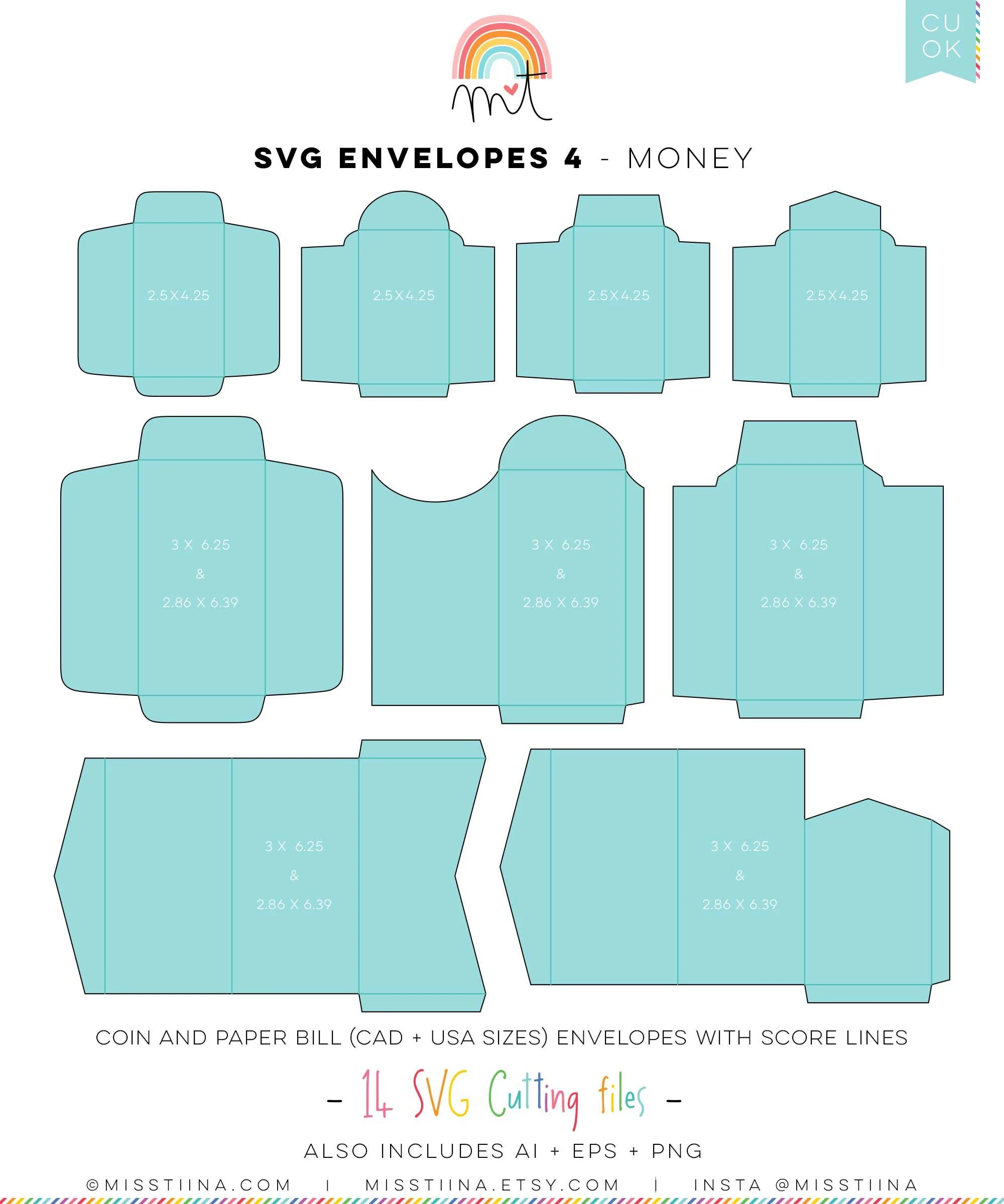 Coin Envelope Template Coin Envelope Template
