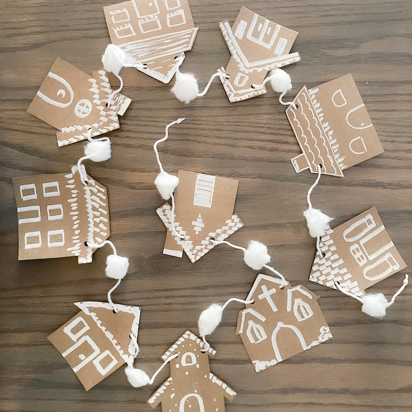 Crafty Gingerbread House Banner With Free Printable