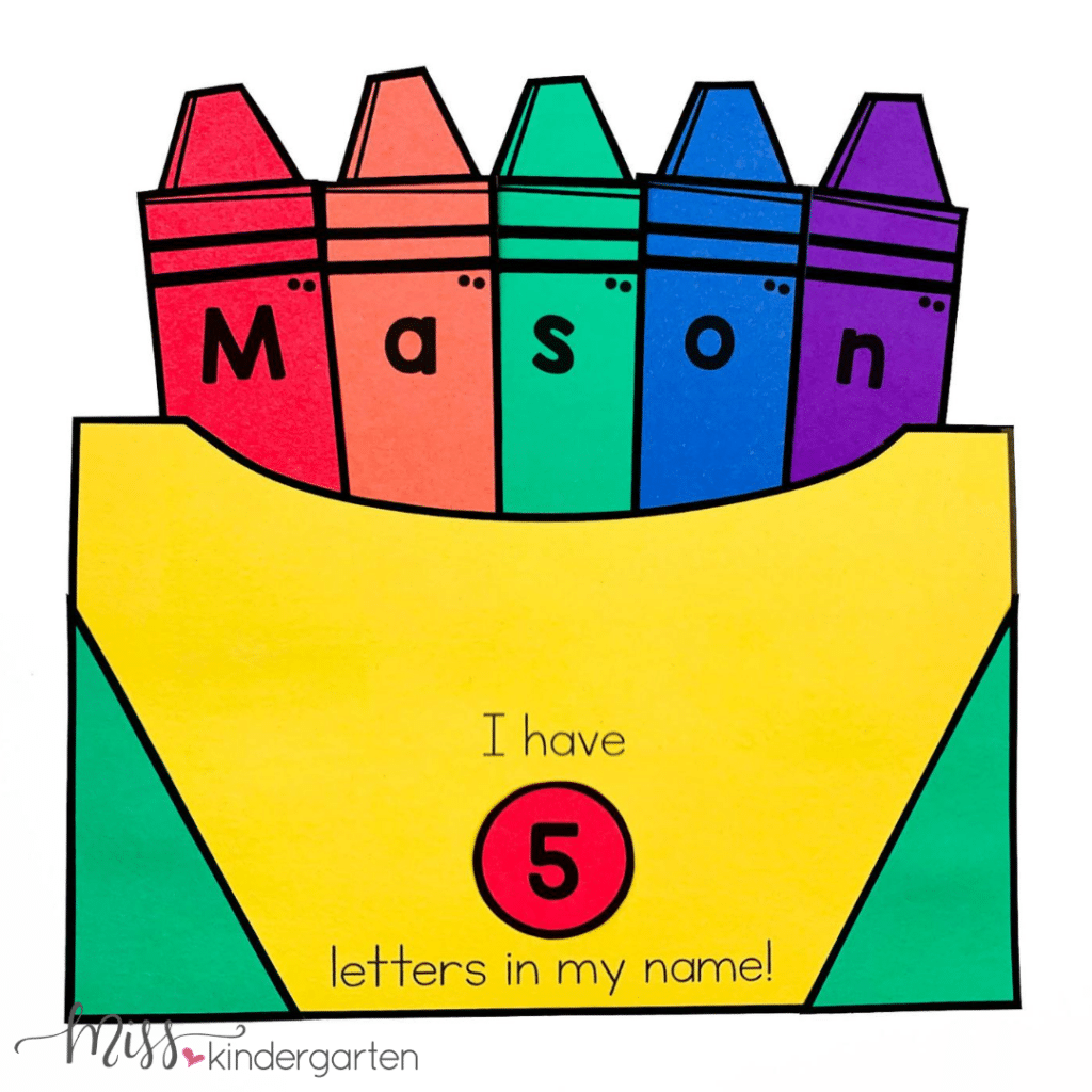 Crayon Box Name Craft Crayon Box Name Craft
