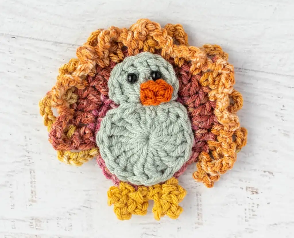 Crochet Turkey Wallhanging