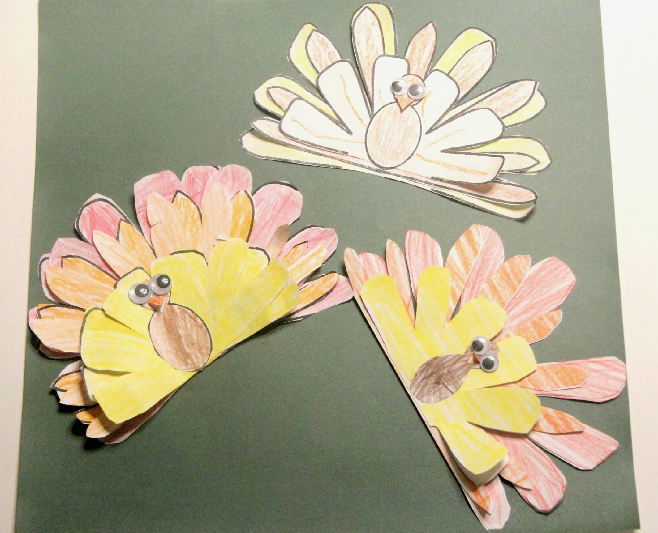 Cute Turkey Craft Printable