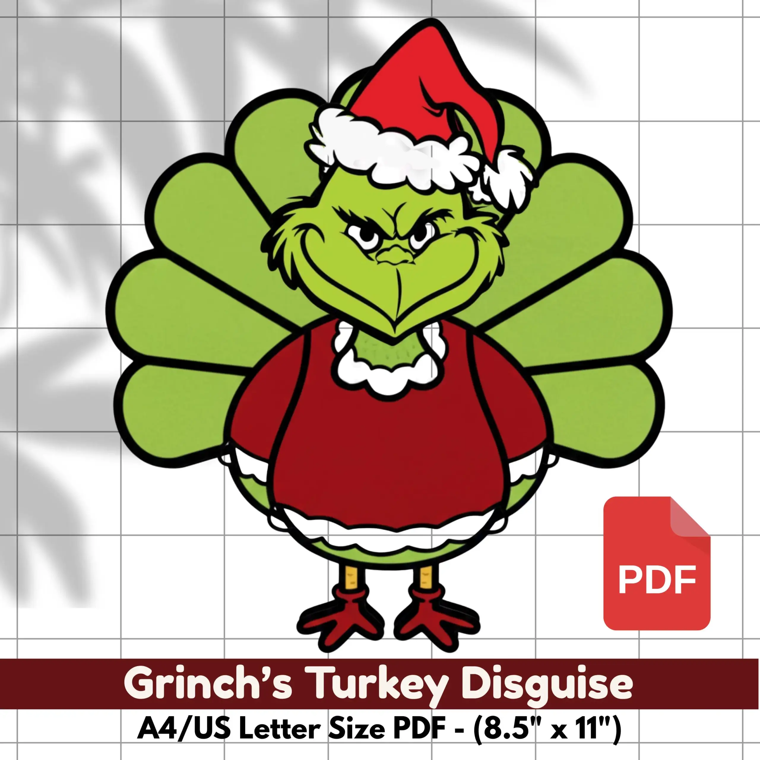 Disguise A Turkey As The Grinch