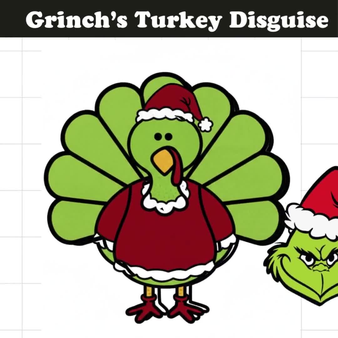 Disguise A Turkey As The Grinch Disguise A Turkey As The Grinch
