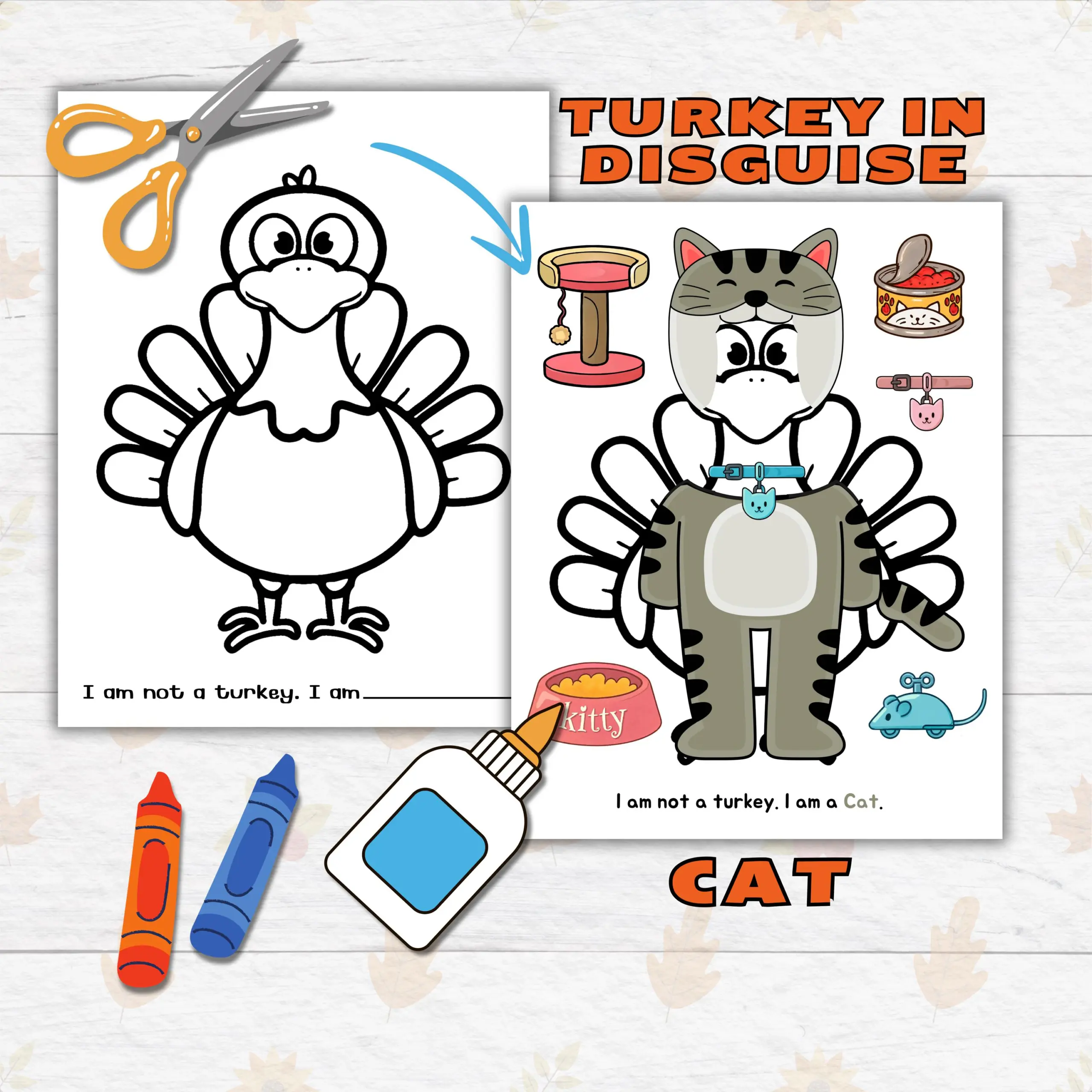 Disguise A Turkey Cat