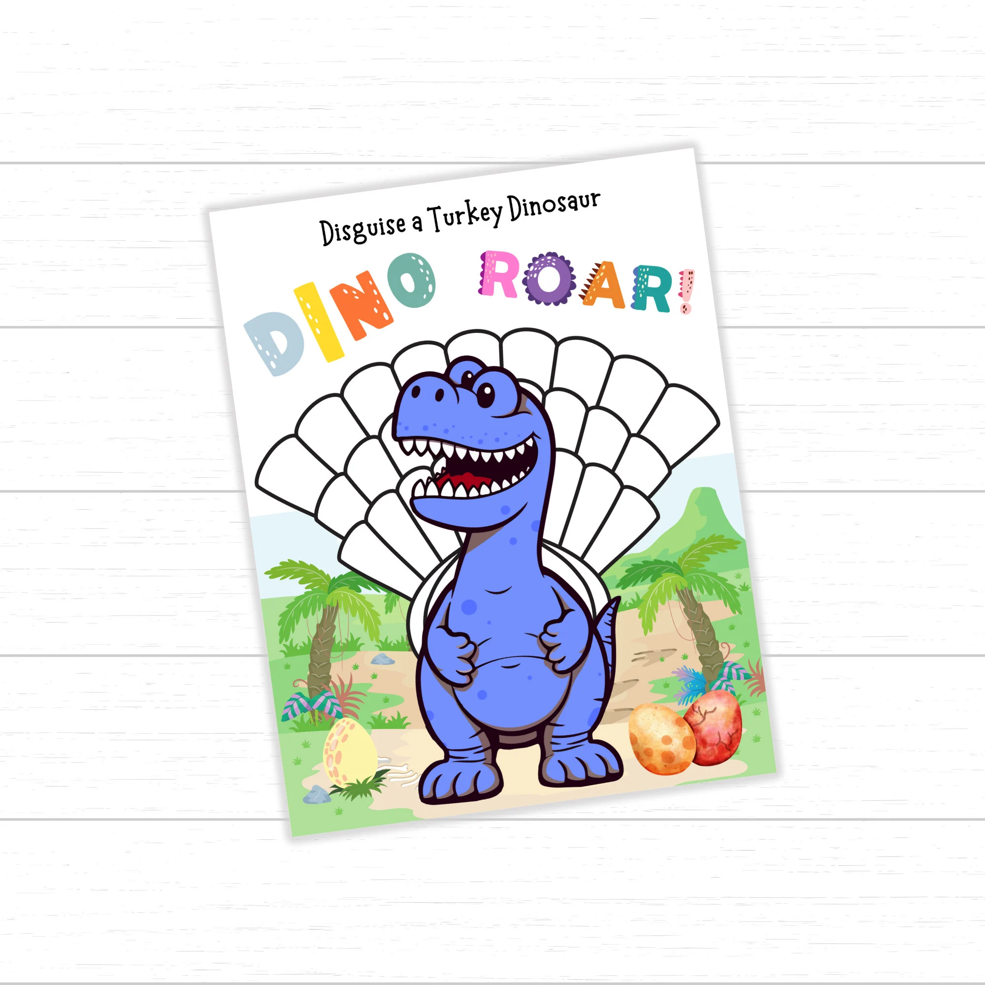 Disguise A Turkey Dinosaur Dinosaur