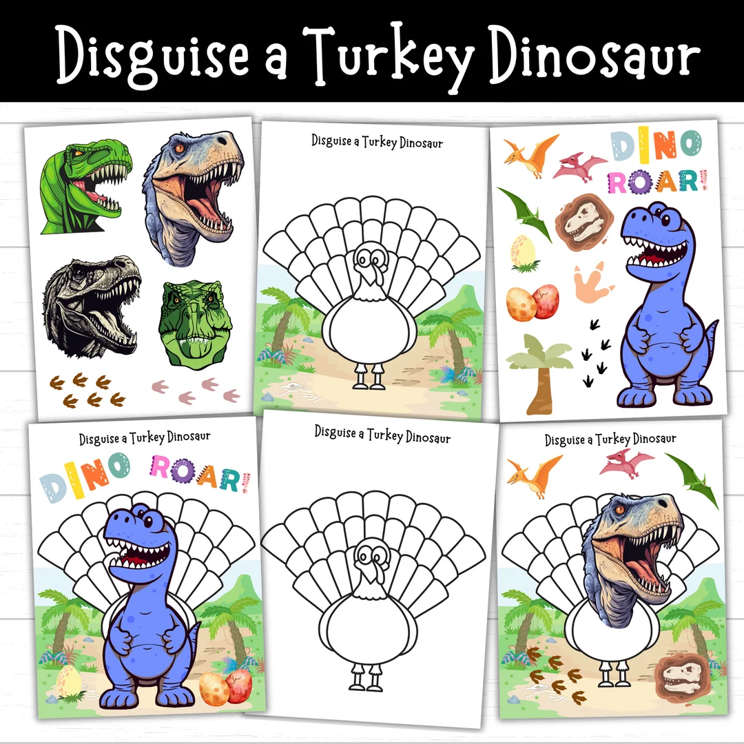 Disguise A Turkey Dinosaur Dinosaur