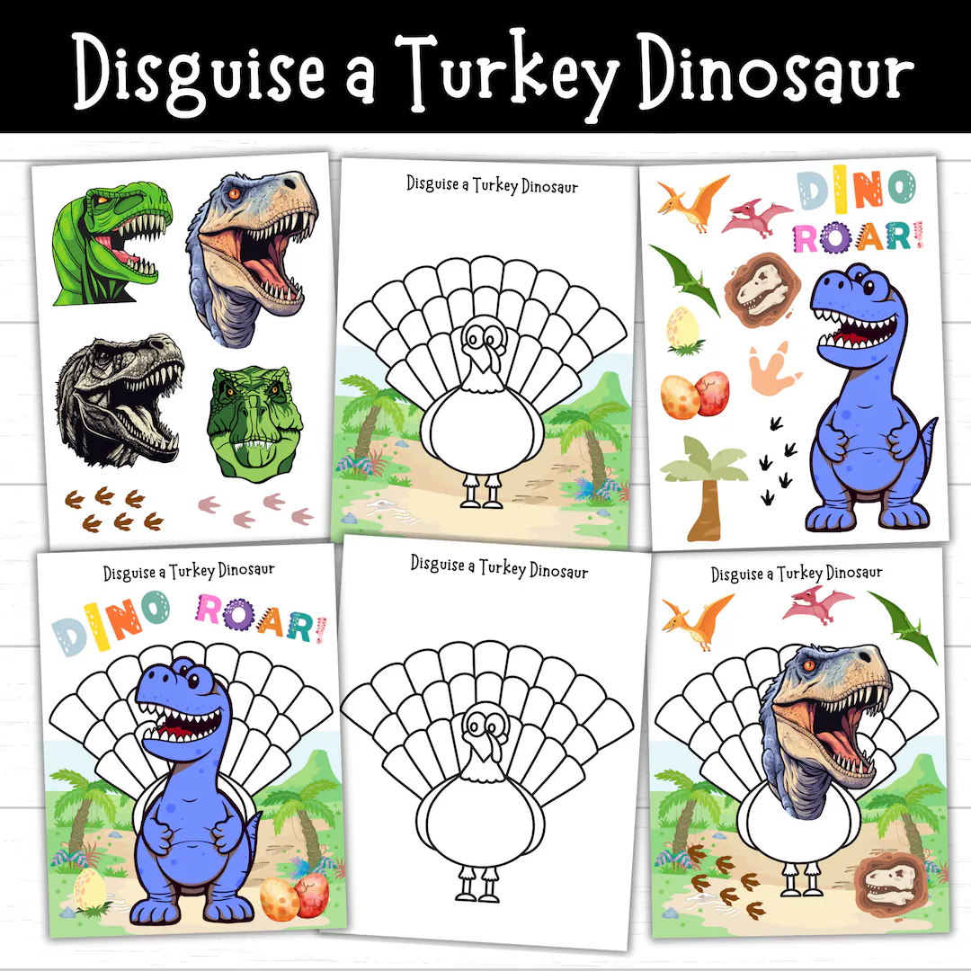 Disguise A Turkey Dinosaur Dinosaur