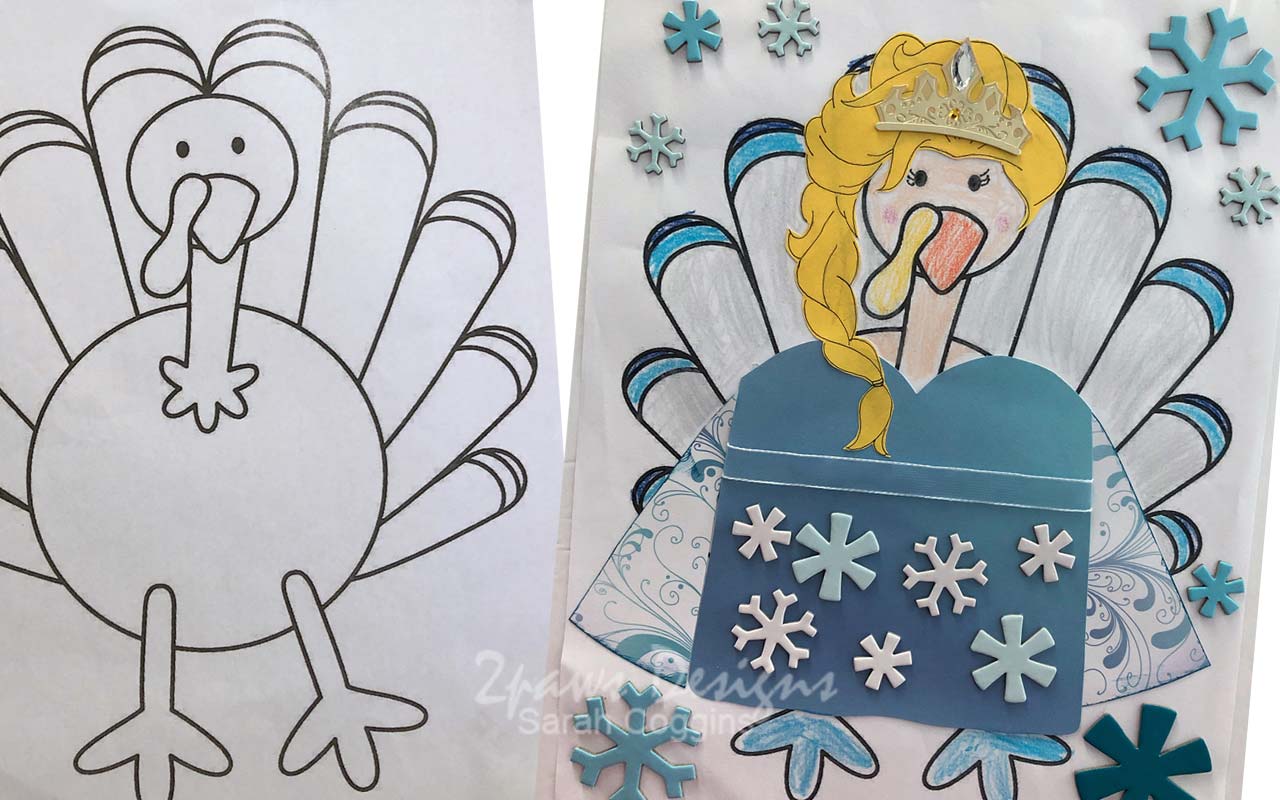 Disguise A Turkey Project Queen Elsa