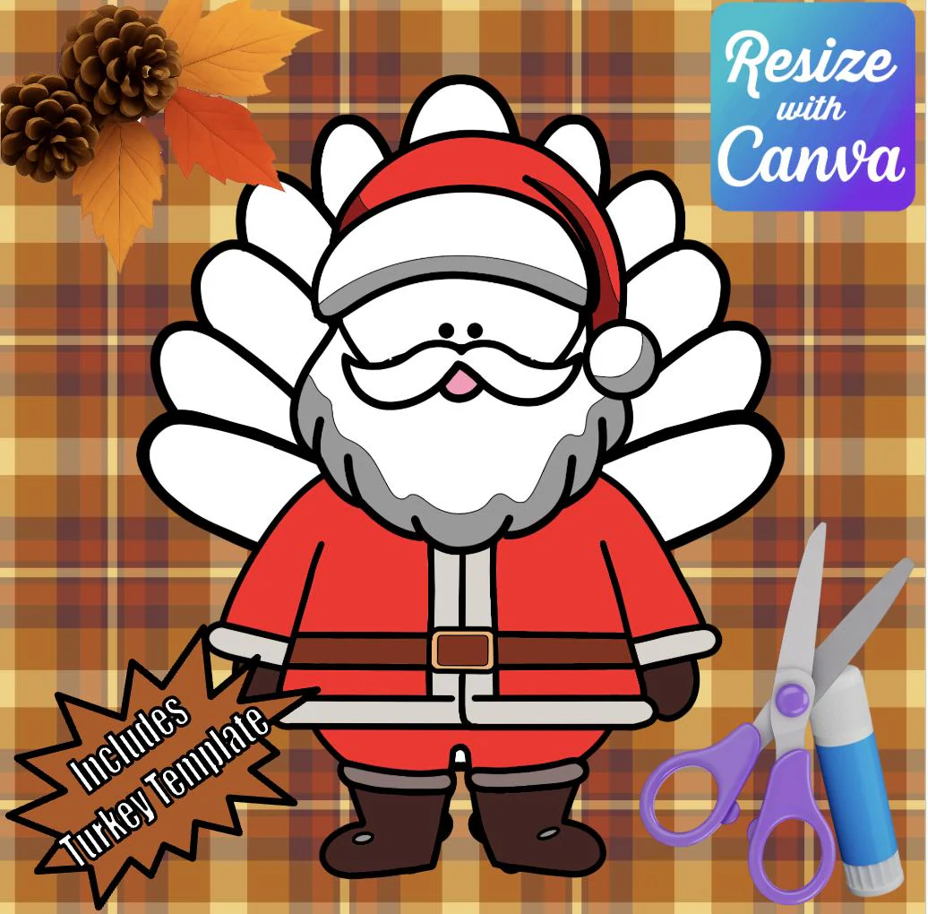 Disguise A Turkey Santa Disguise