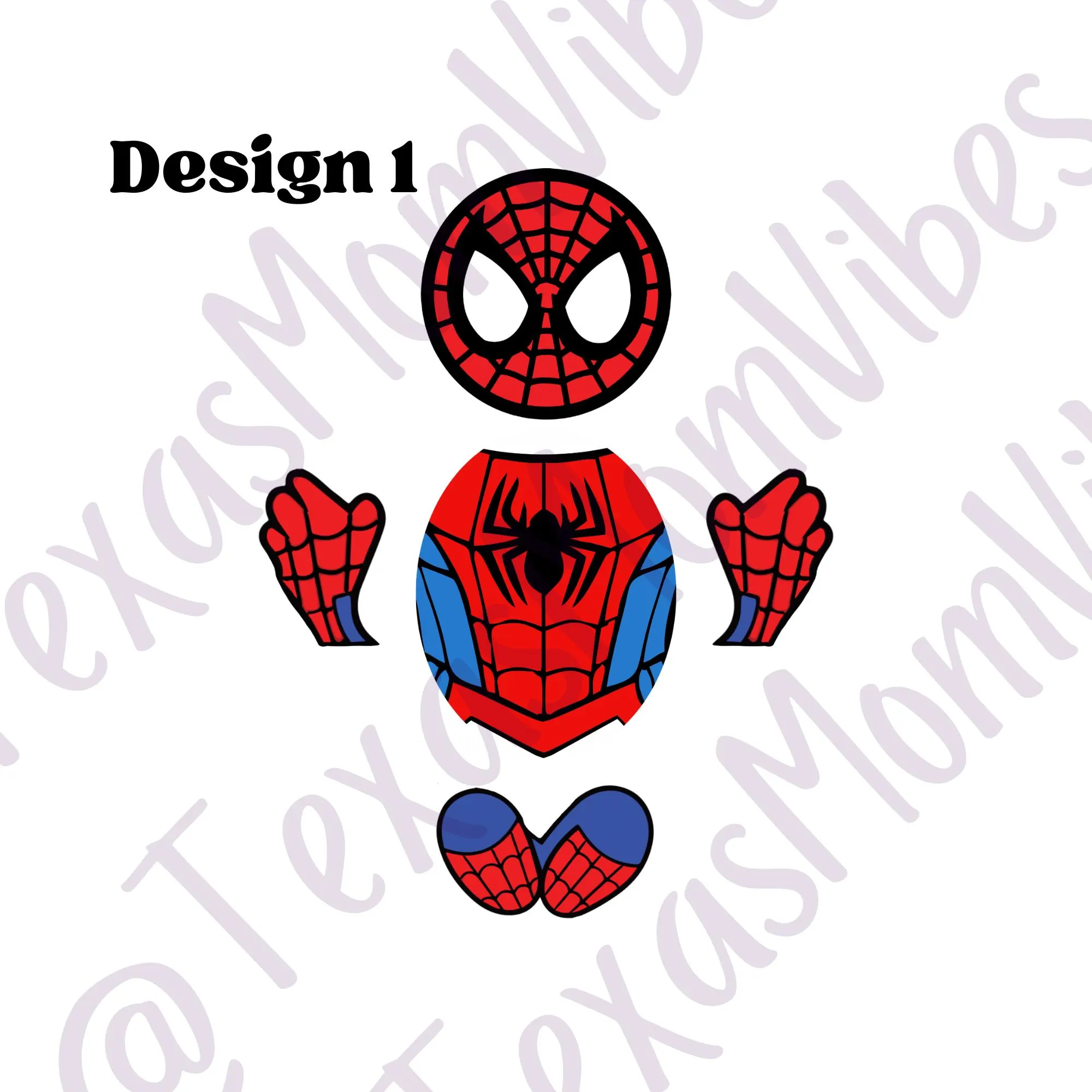 Disguise A Turkey Spiderman Template