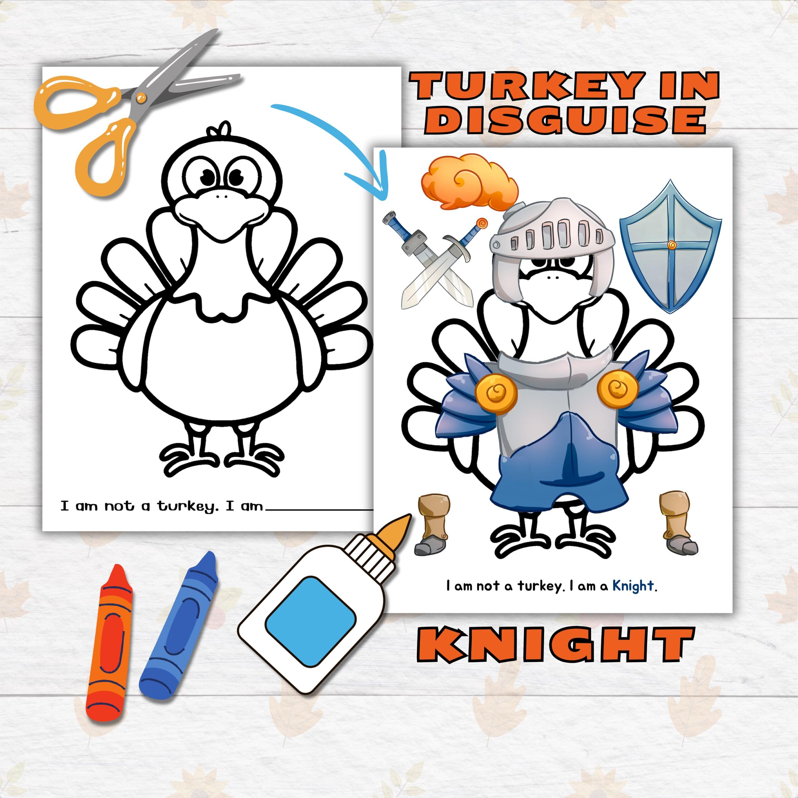 Disguise A Turkey Thanksgiving Printable Disguise A Turkey Thanksgiving Printable