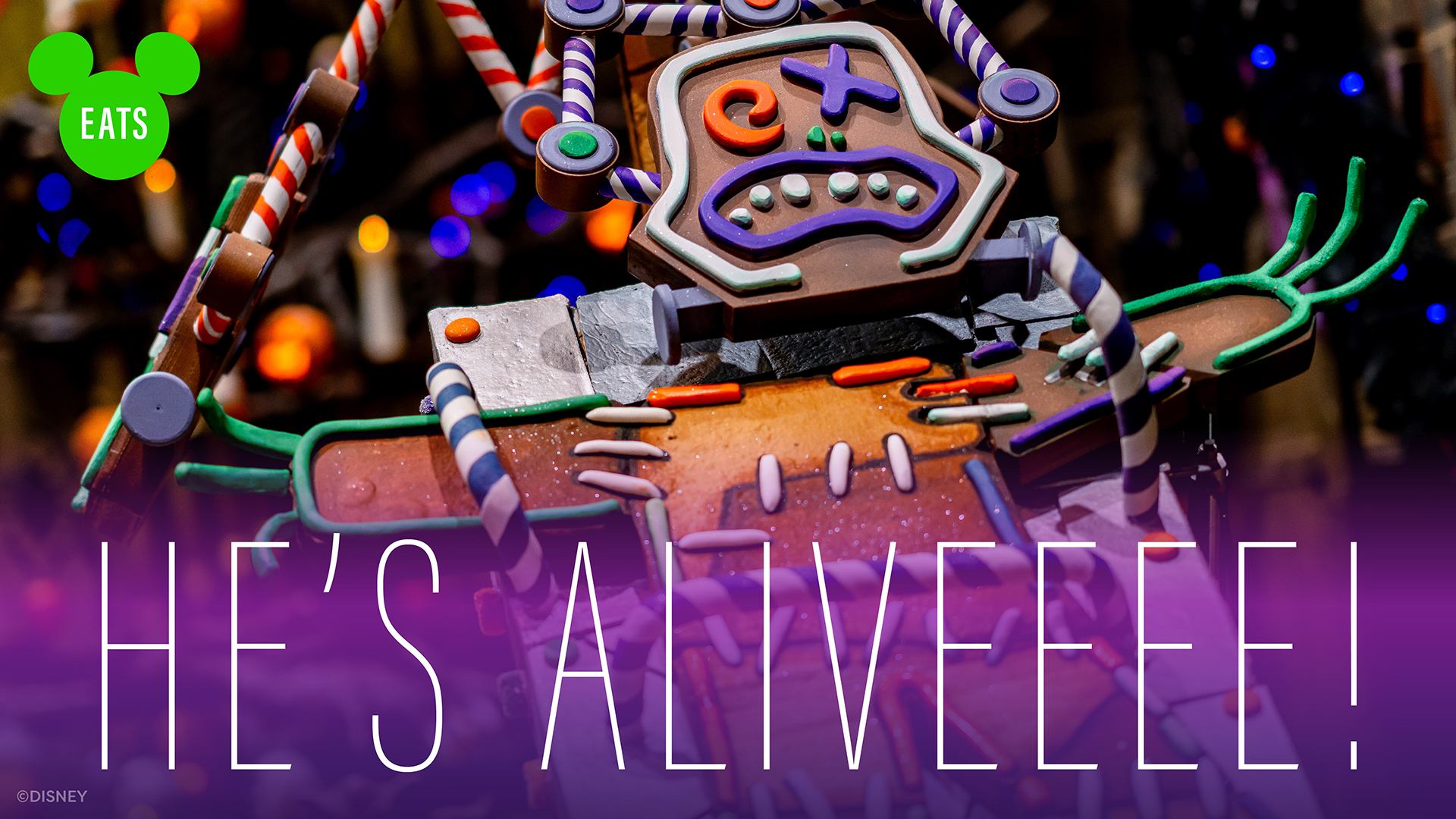Disney Eats The Making Of The Haunted Mansion Holiday Gingerbread House Disney Eats The Making Of The Haunted Mansion Holiday Gingerbread House