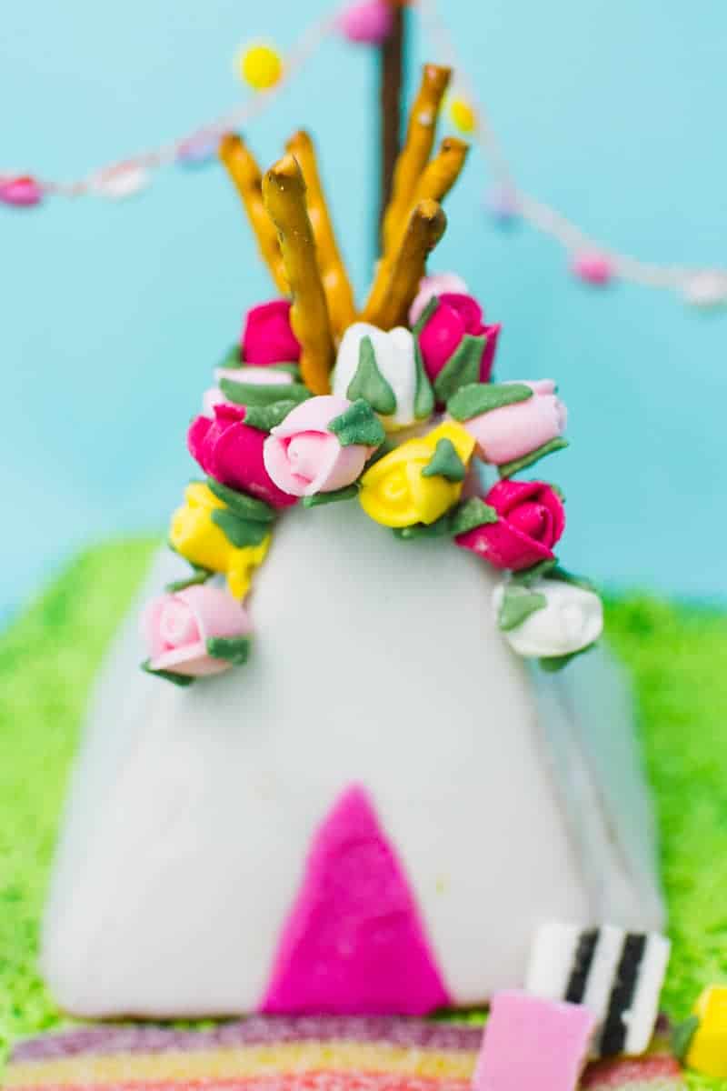Diy Gingerbread Teepee And Recipe Diy Gingerbread Teepee And Recipe