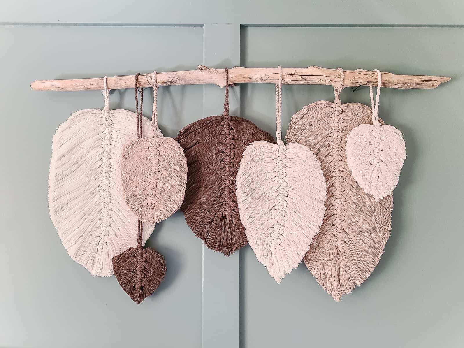 Diy Macrame Feathers