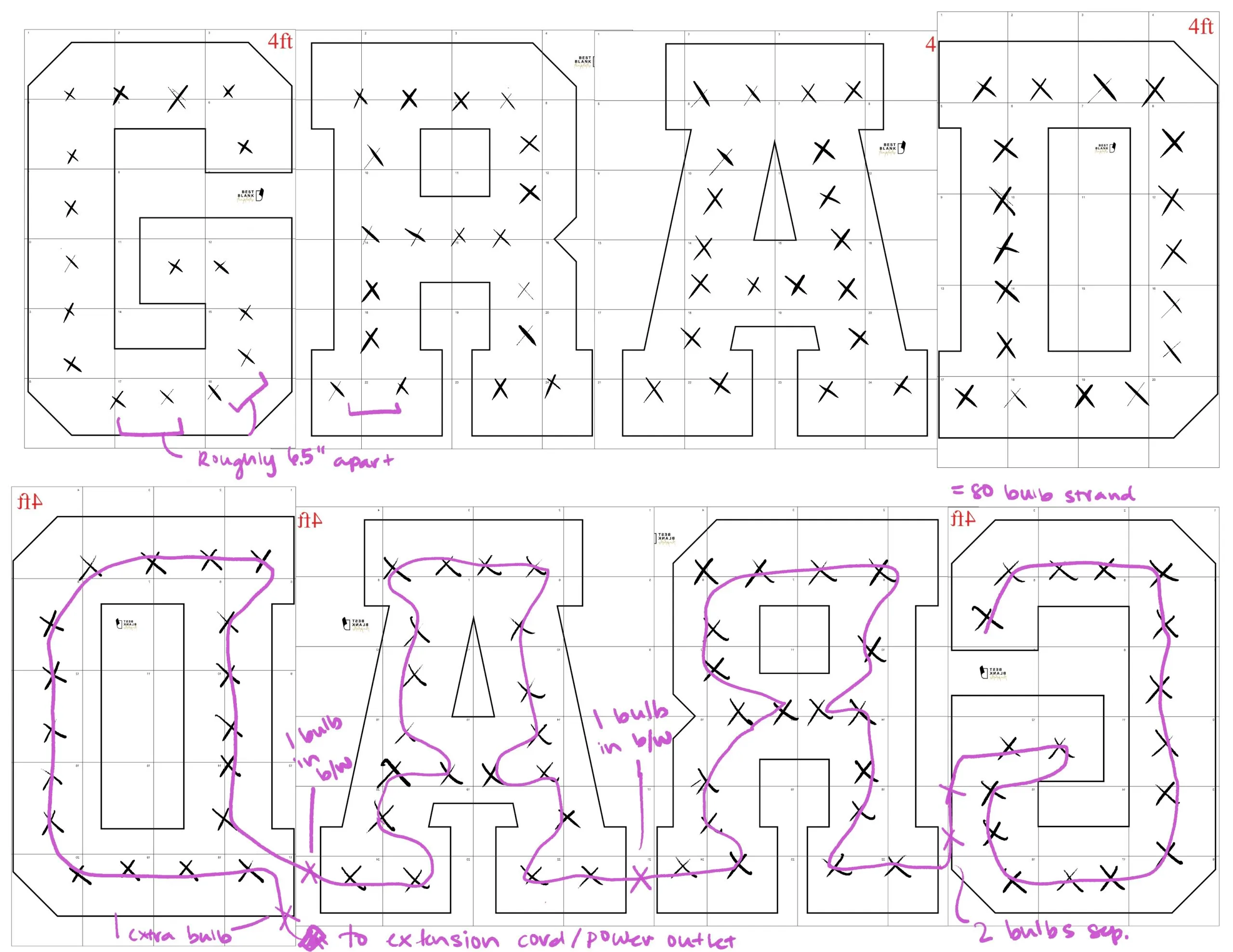 Diy Marquee Letters