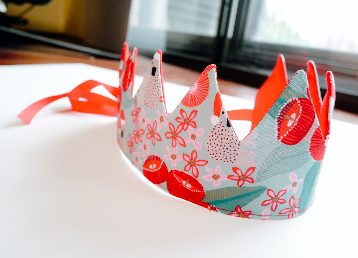 Diy Reusable Fabric Christmas Crown