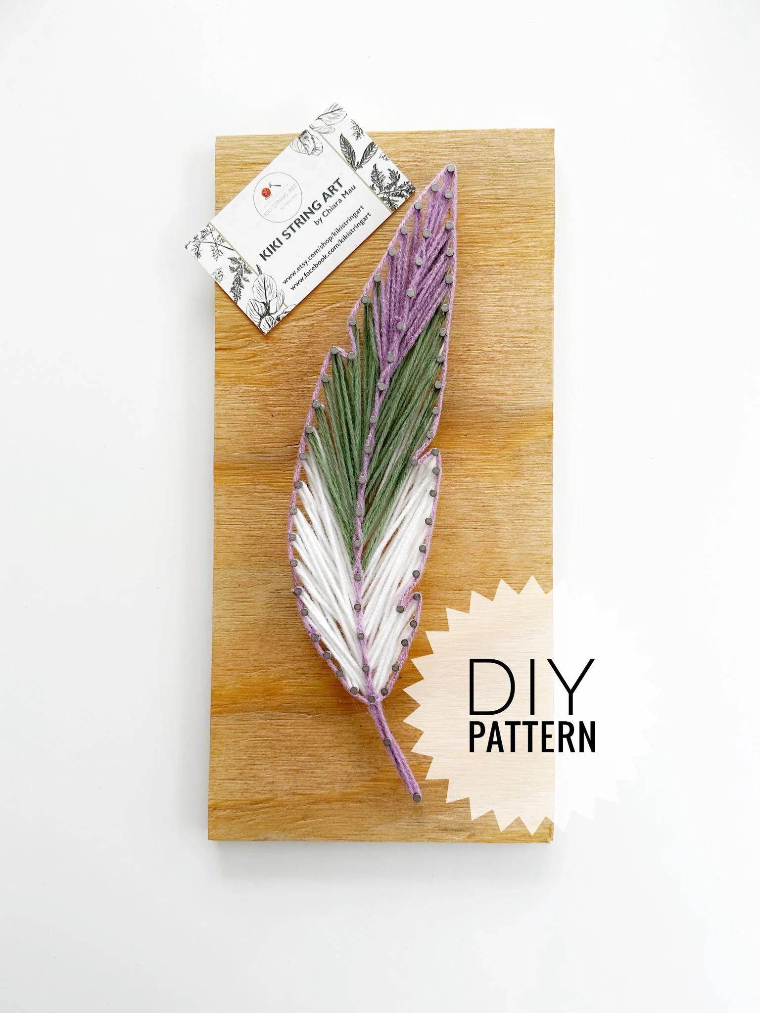 Diy String Art Feather Pattern Printable Diy String Art Feather Pattern Printable