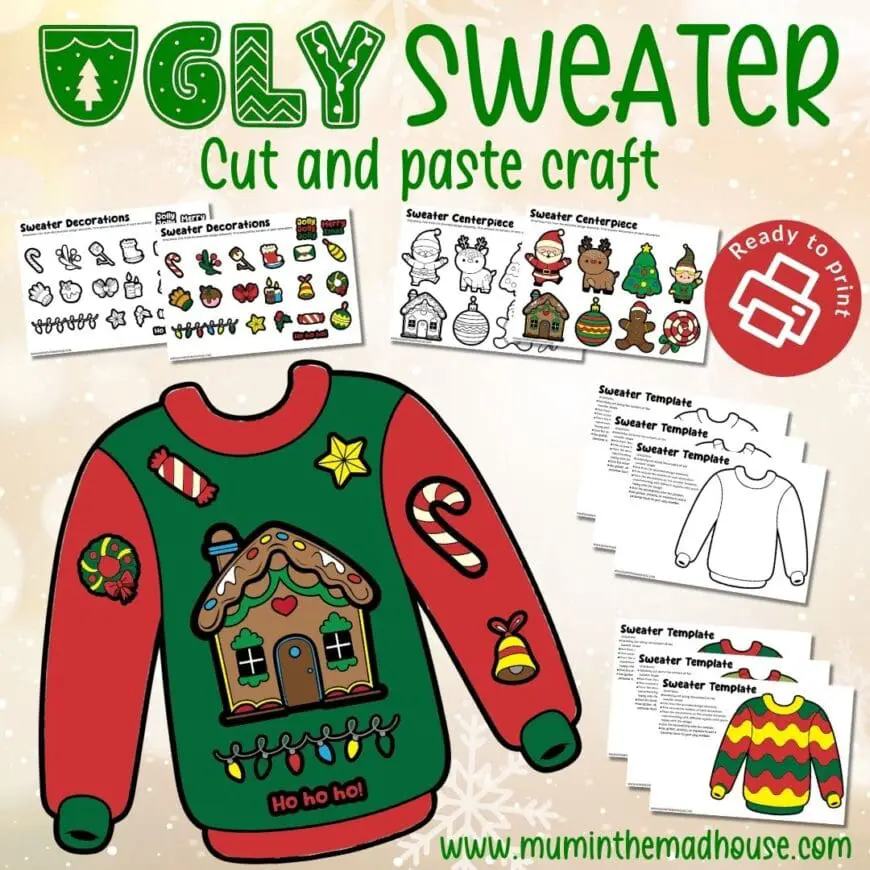 Diy Ugly Sweater Craft