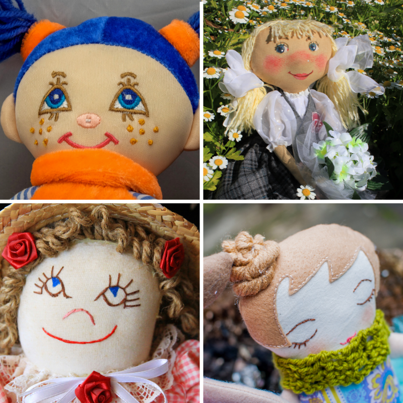 Doll Face Templates