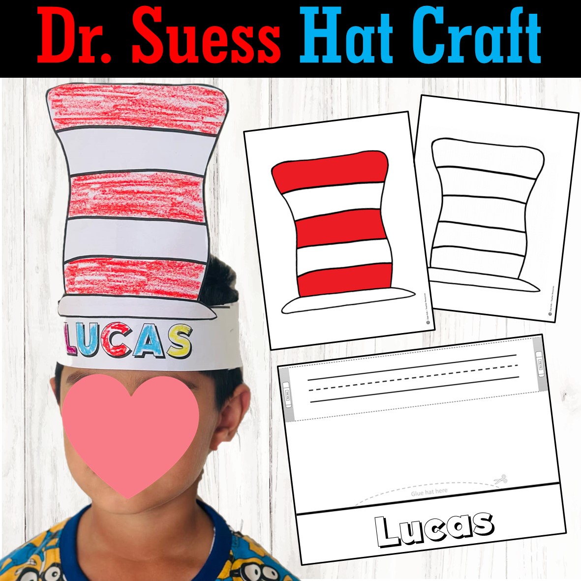 Dr Seuss Cat In Hat Craft For Read Across America Week Copy Dr Seuss Cat In Hat Craft For Read Across America Week Copy