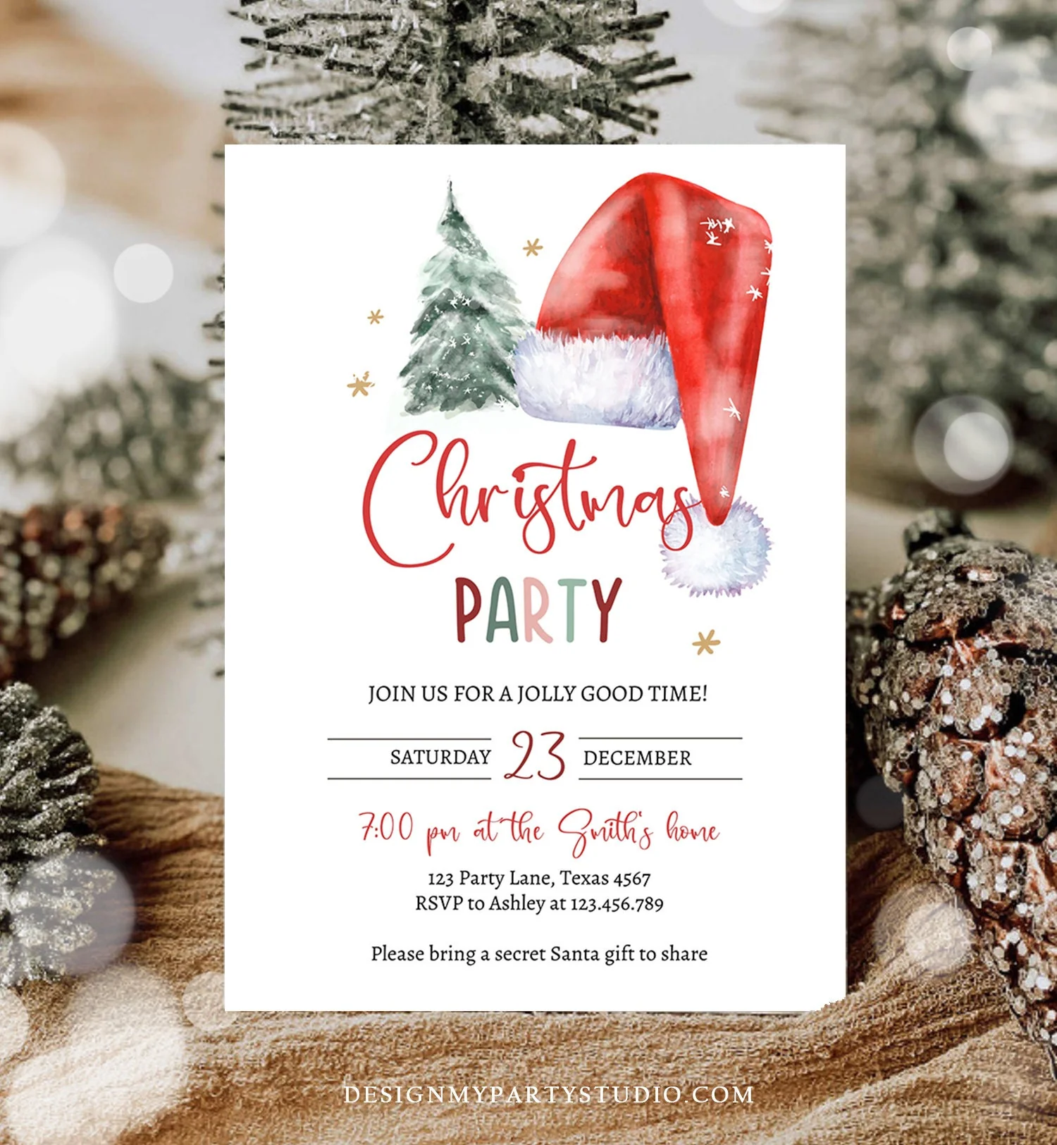 christmas lunch invitation templates christmas lunch invitation templates