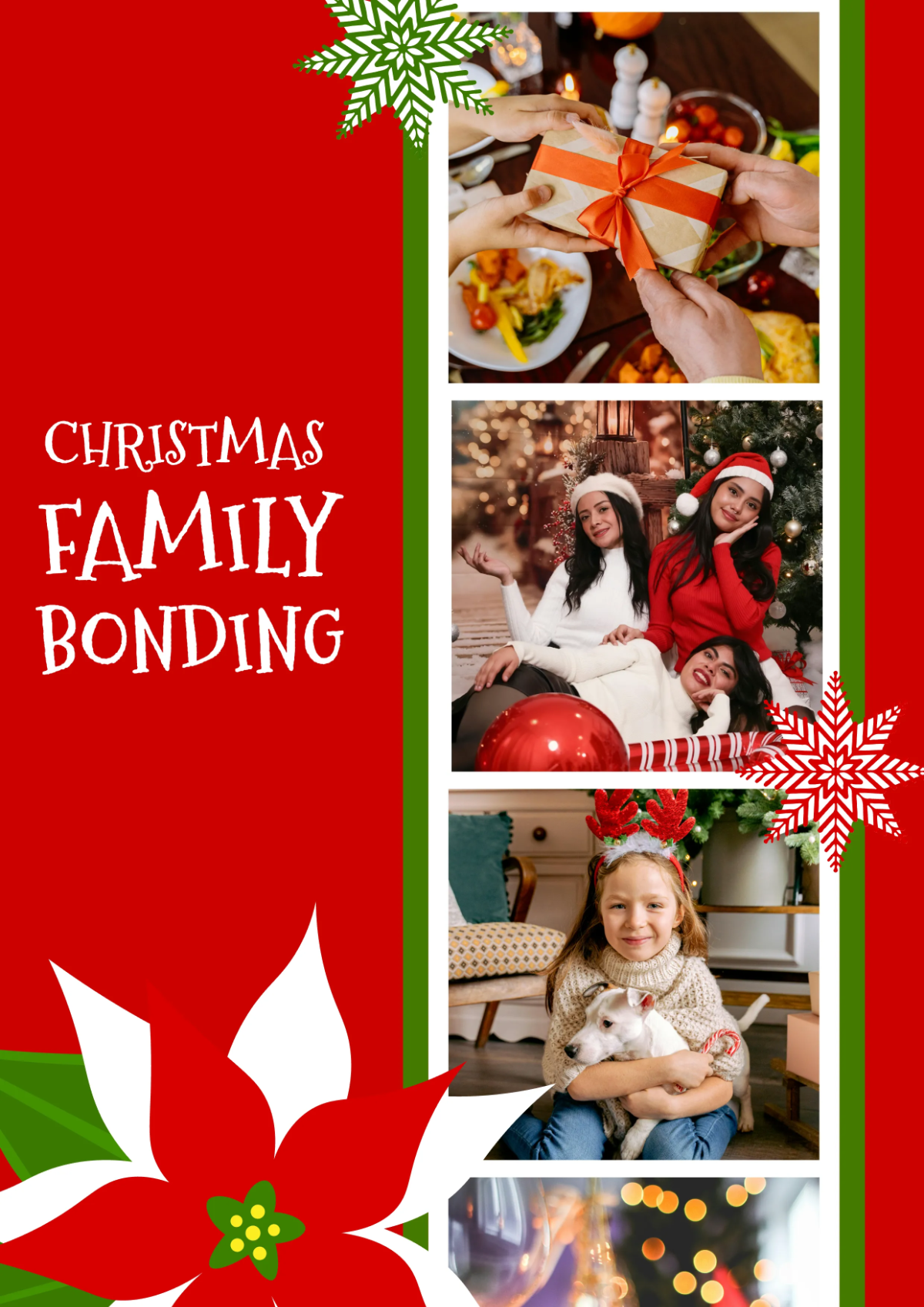 Family Christmas Photo Collage Family Christmas Photo Collage