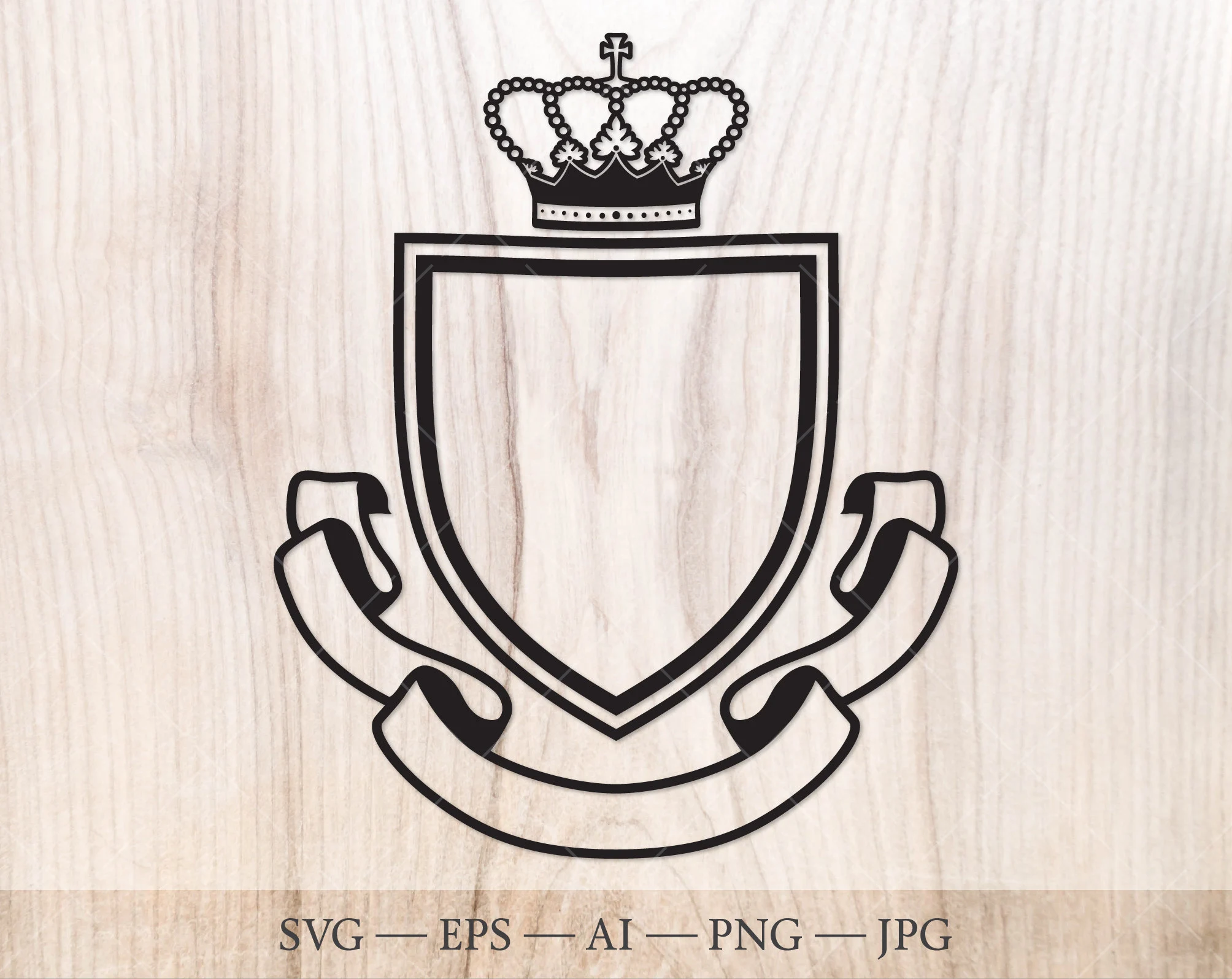 Family Crest Svg Template Coat Of Arms Family Crest Svg Template Coat Of Arms