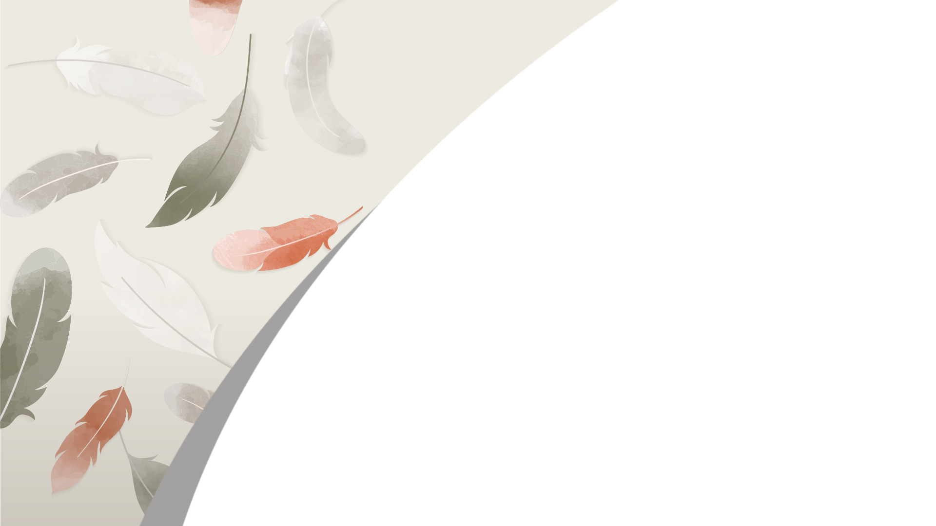 Feather Ppt Backgrounds