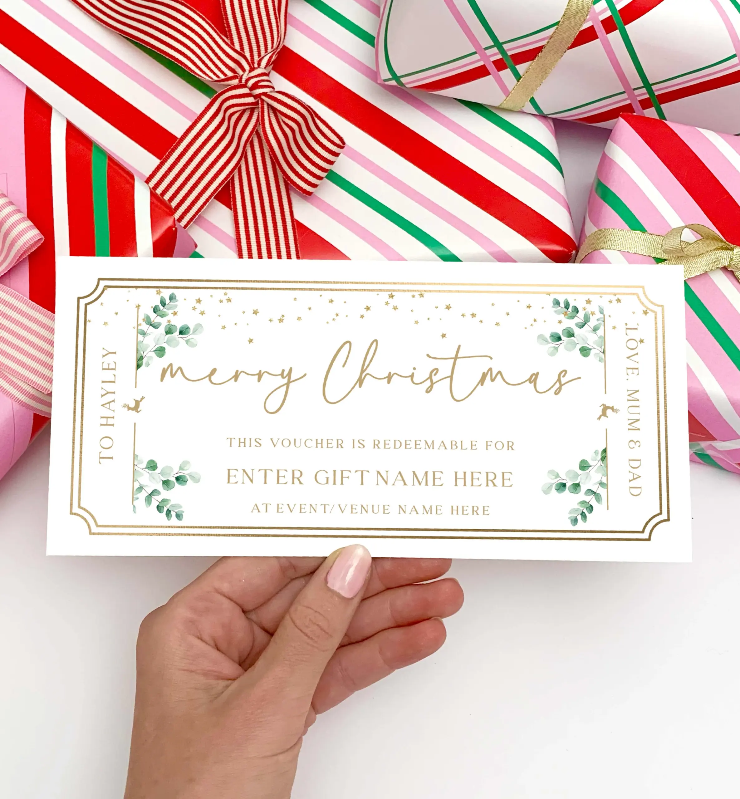 christmas gift coupon template free christmas gift coupon template free