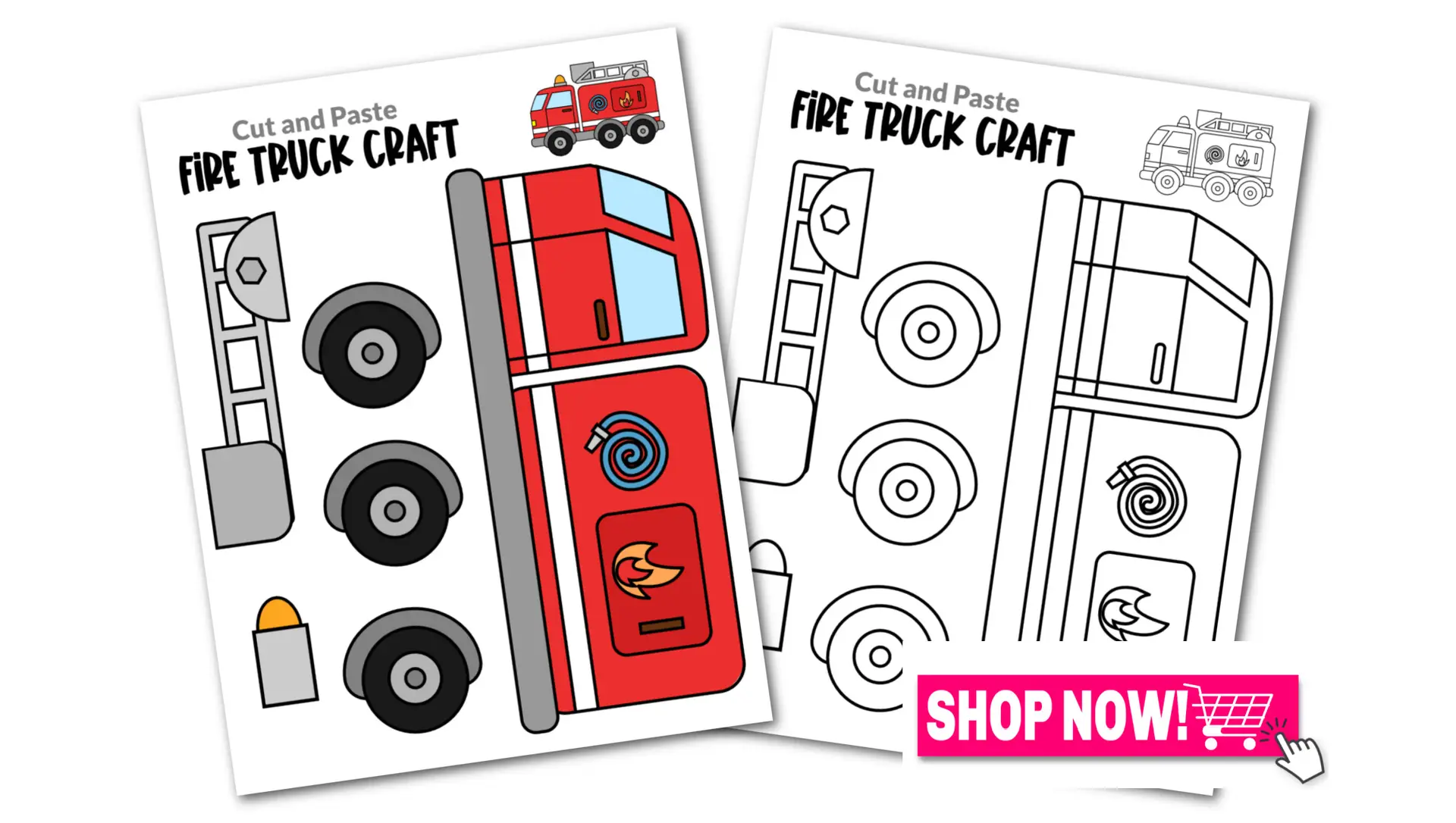 Fire Truck Craft