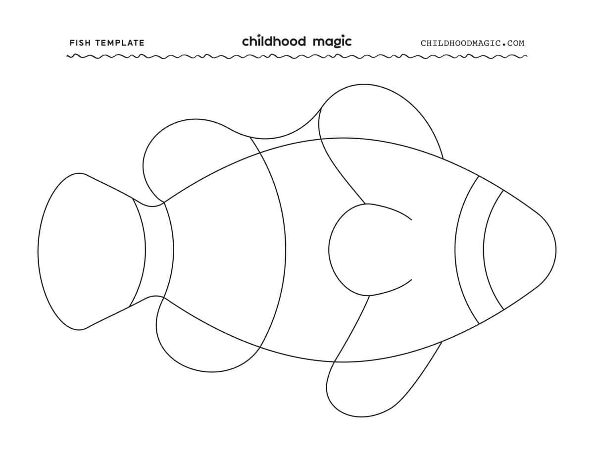 Fish Template Free Printable Fish Template Free Printable