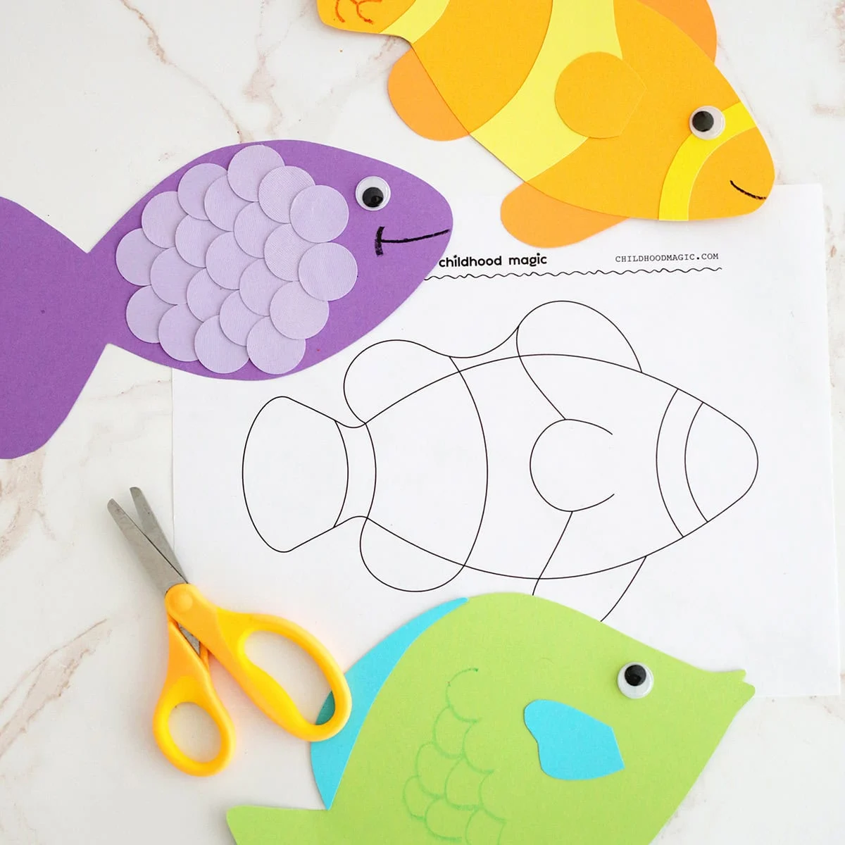 fish templates free printable fish templates free printable