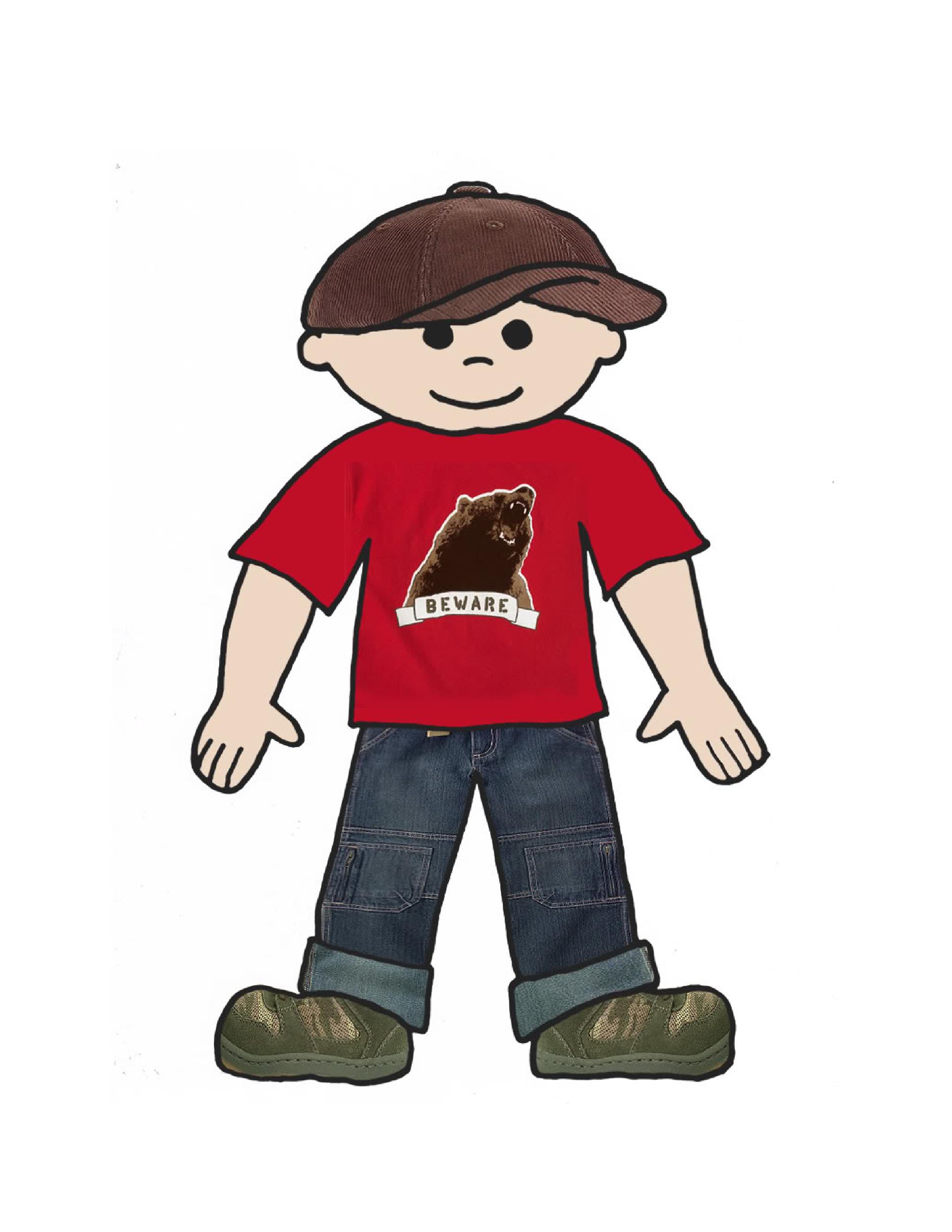 Flat Stanley Template
