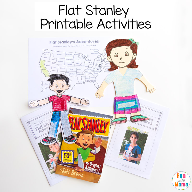 flat stanley template printable