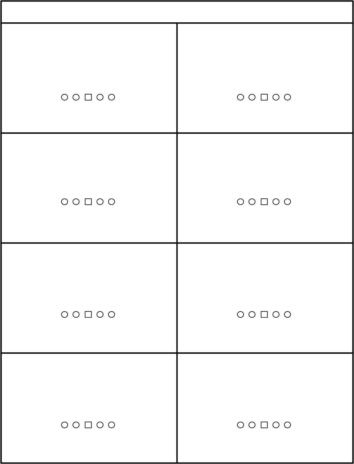 Football Playbook Blank Play Sheets 8 On