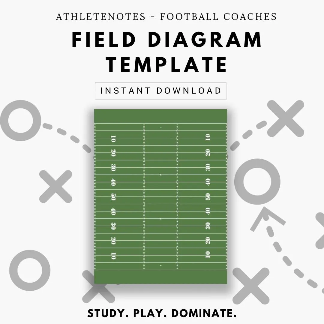 football field printable template football field printable template
