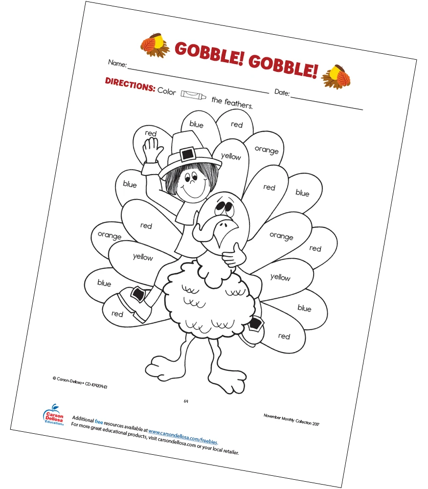 Fr00185 Gobble Gobble Free Printable Fr00185