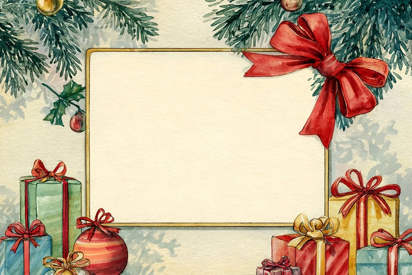 Frame Graphic Template Colorful Design