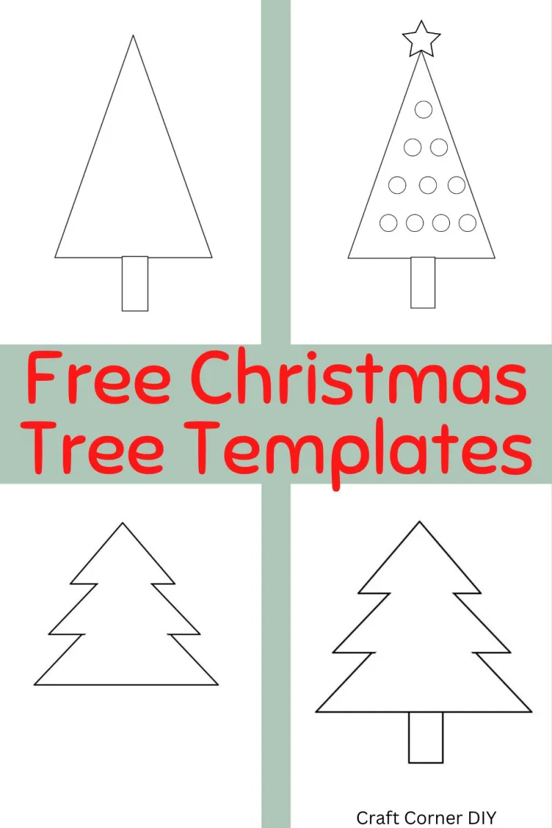 Free Christmas Tree Templates Free Printable