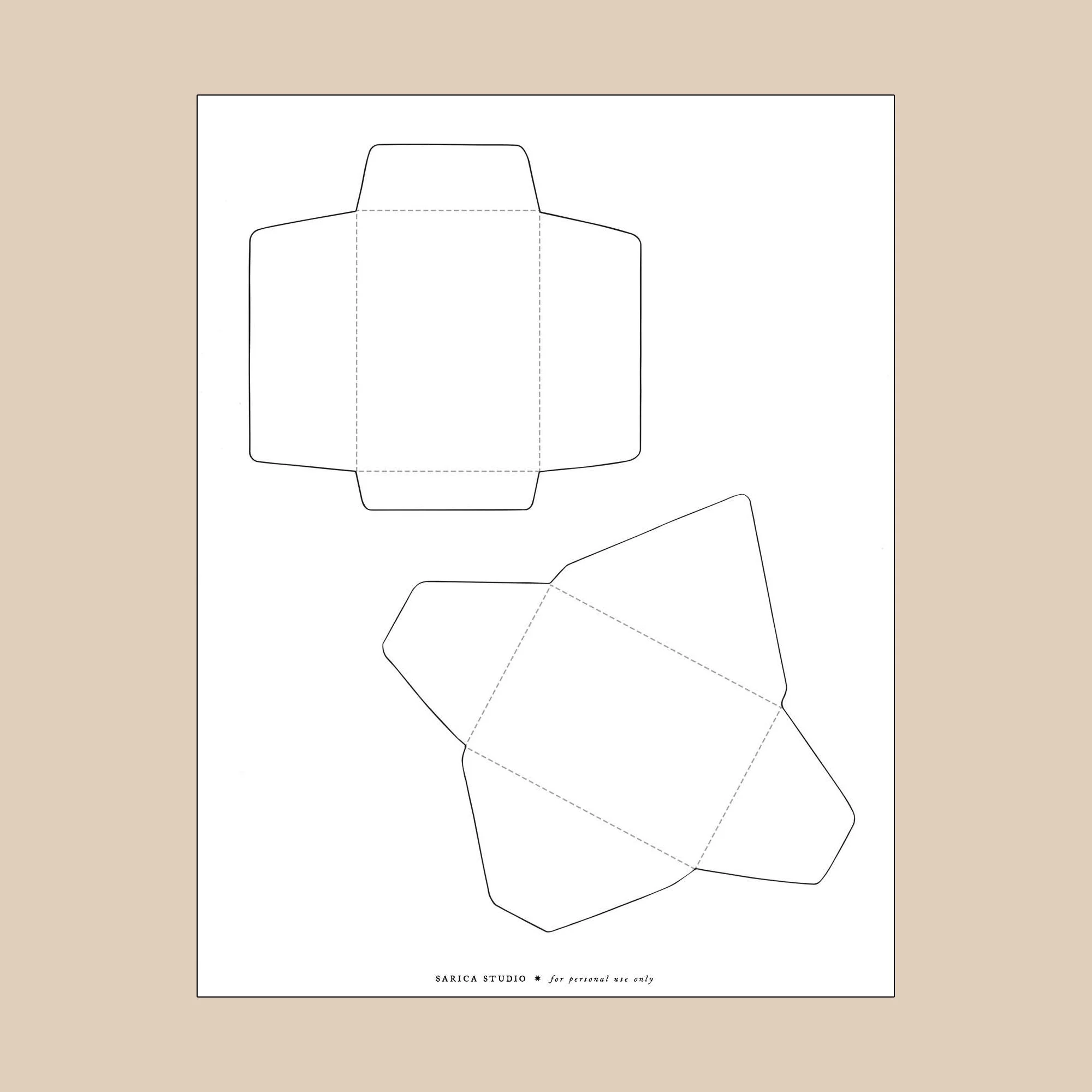Free Mini Envelope Templates