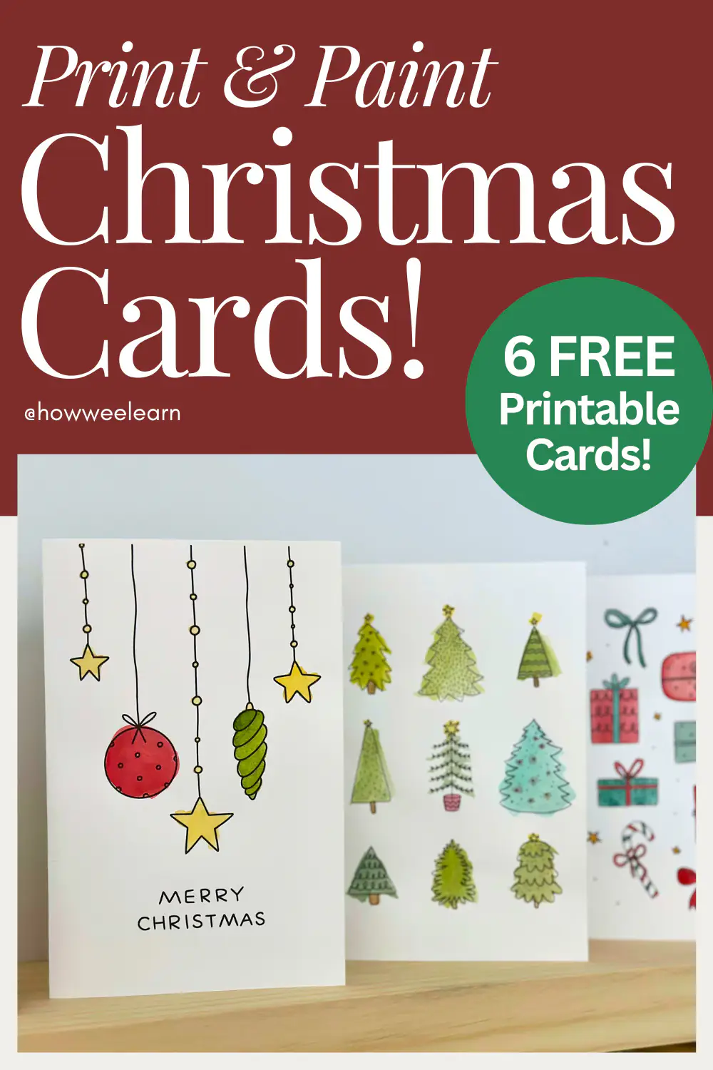 Free Printable Christmas Cards For Kids To Color