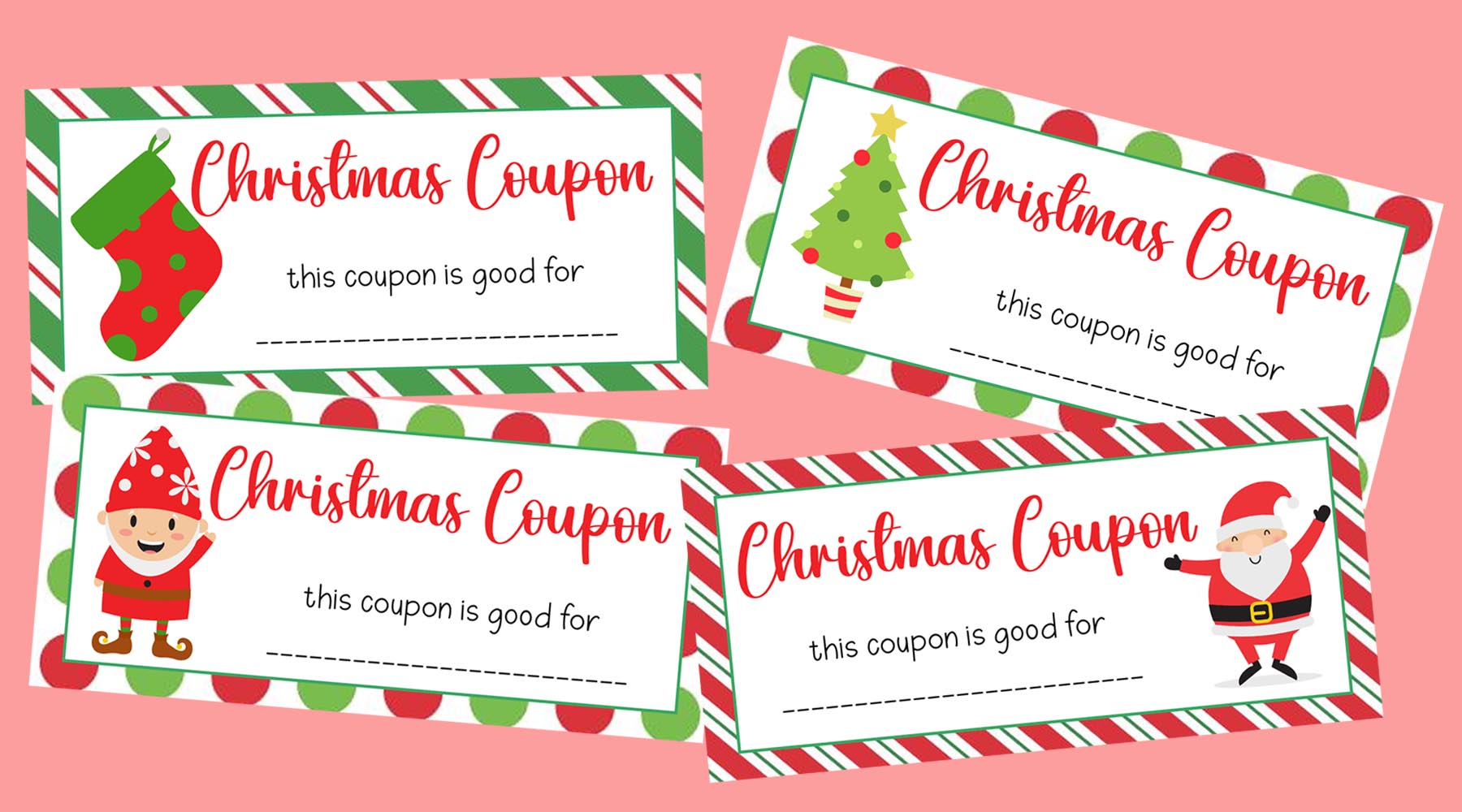 Free Printable Christmas Coupons Free Printable Christmas Coupons