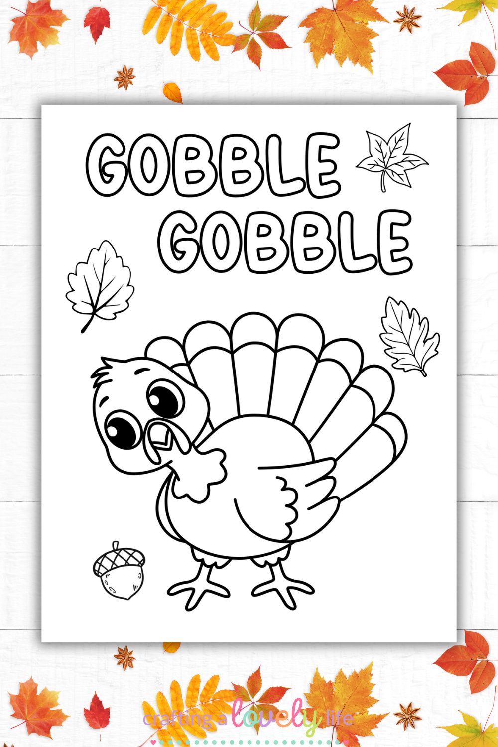 Free Printable Coloring Page Thanksgiving